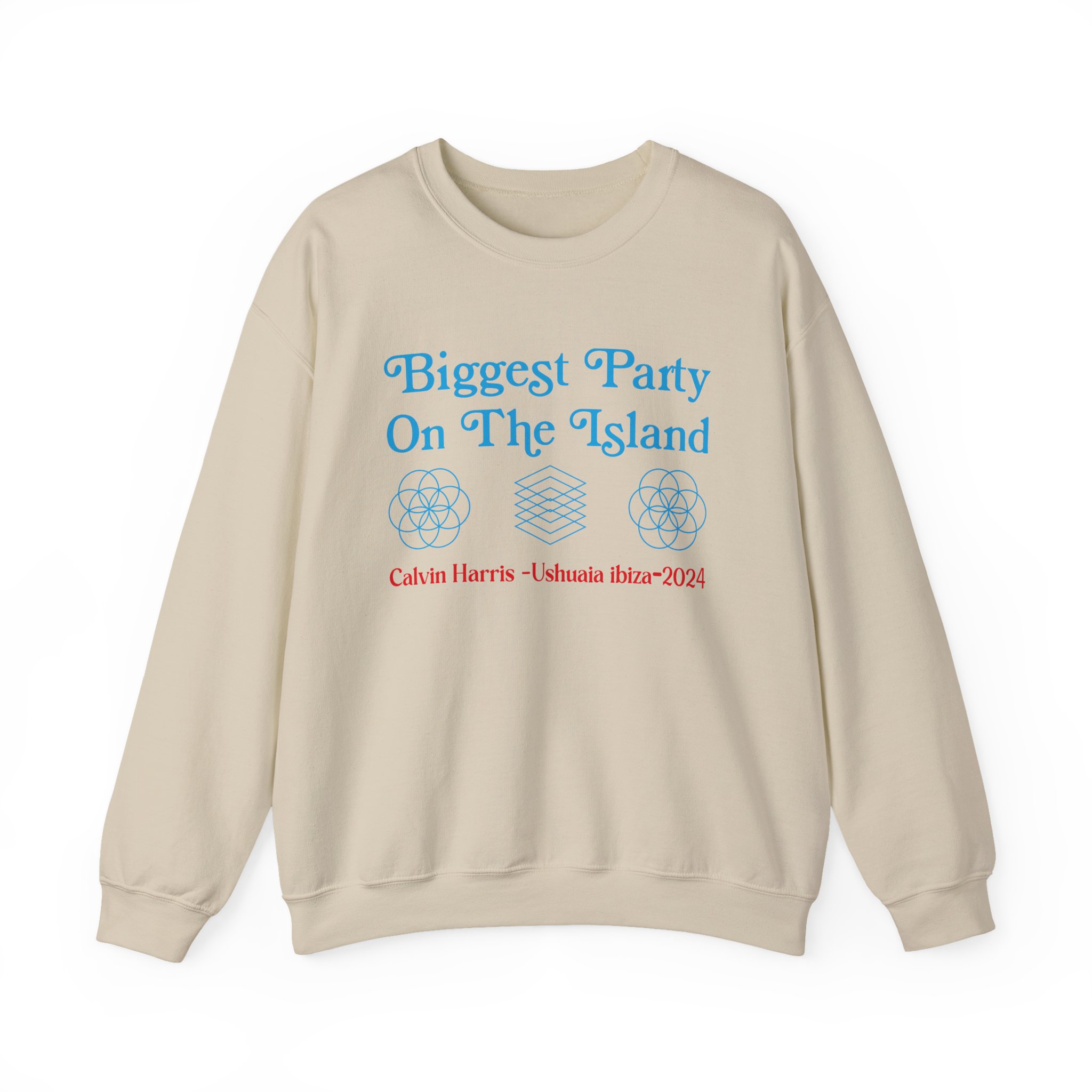 Calvin Harris Ushuaia Higher Level Unisex Heavy Blend™ Crewneck Sweatshirt - Image 7