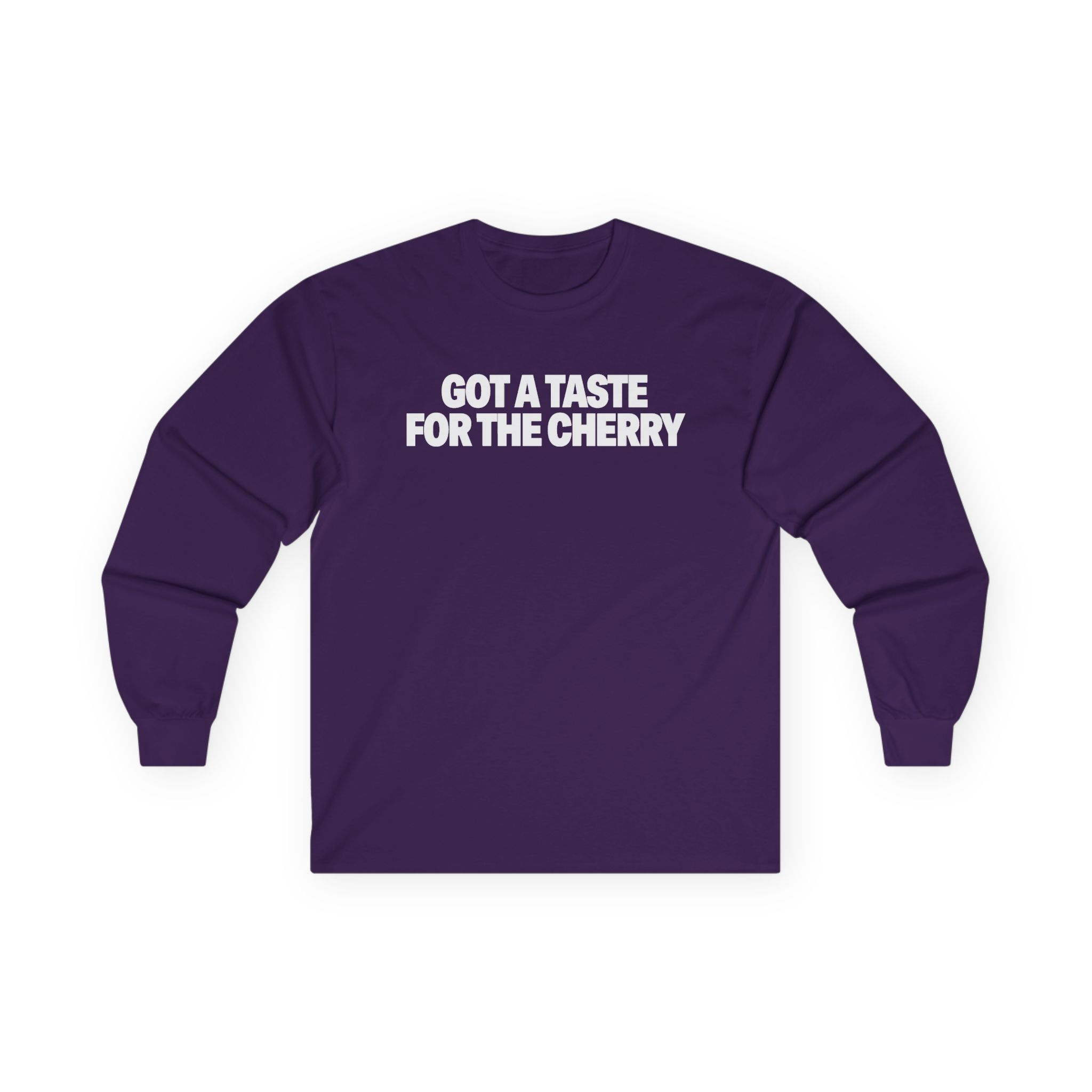 D L Take a Bite Cherry Unisex Ultra Cotton Long Sleeve Tee - Image 13