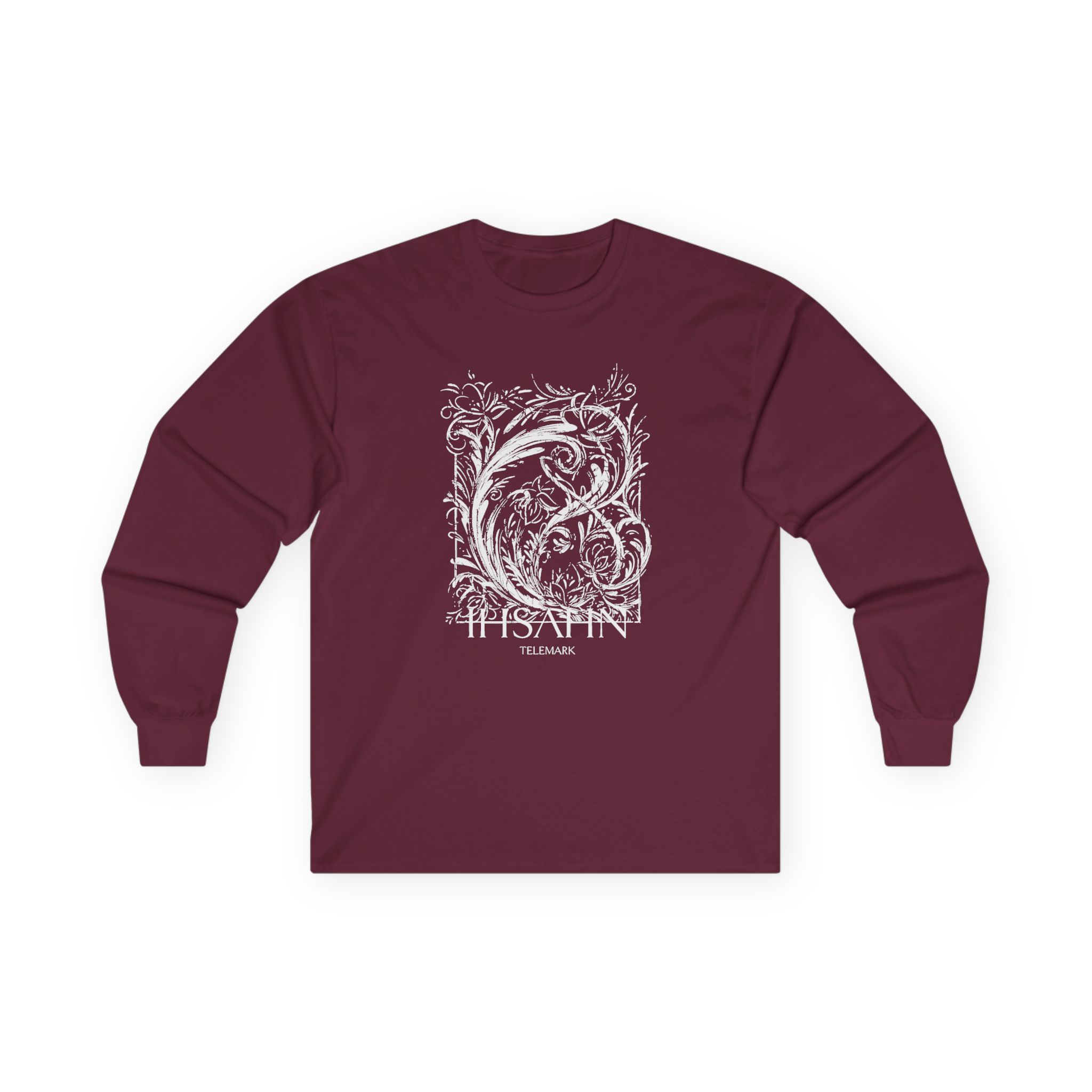 Ihsahn Roses Unisex Ultra Cotton Long Sleeve Tee - Image 3