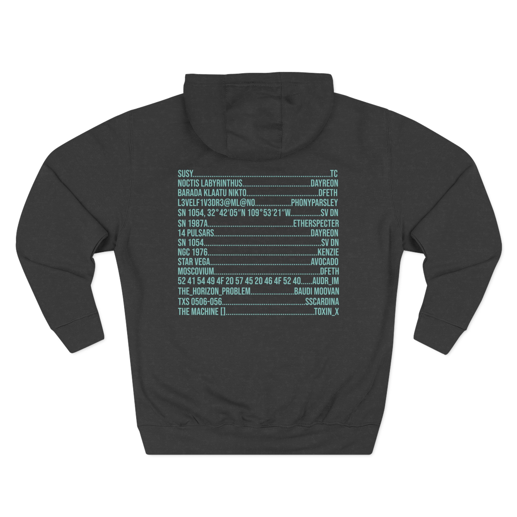 Deathpact Three-Panel Fleece Hoodie - Image 4