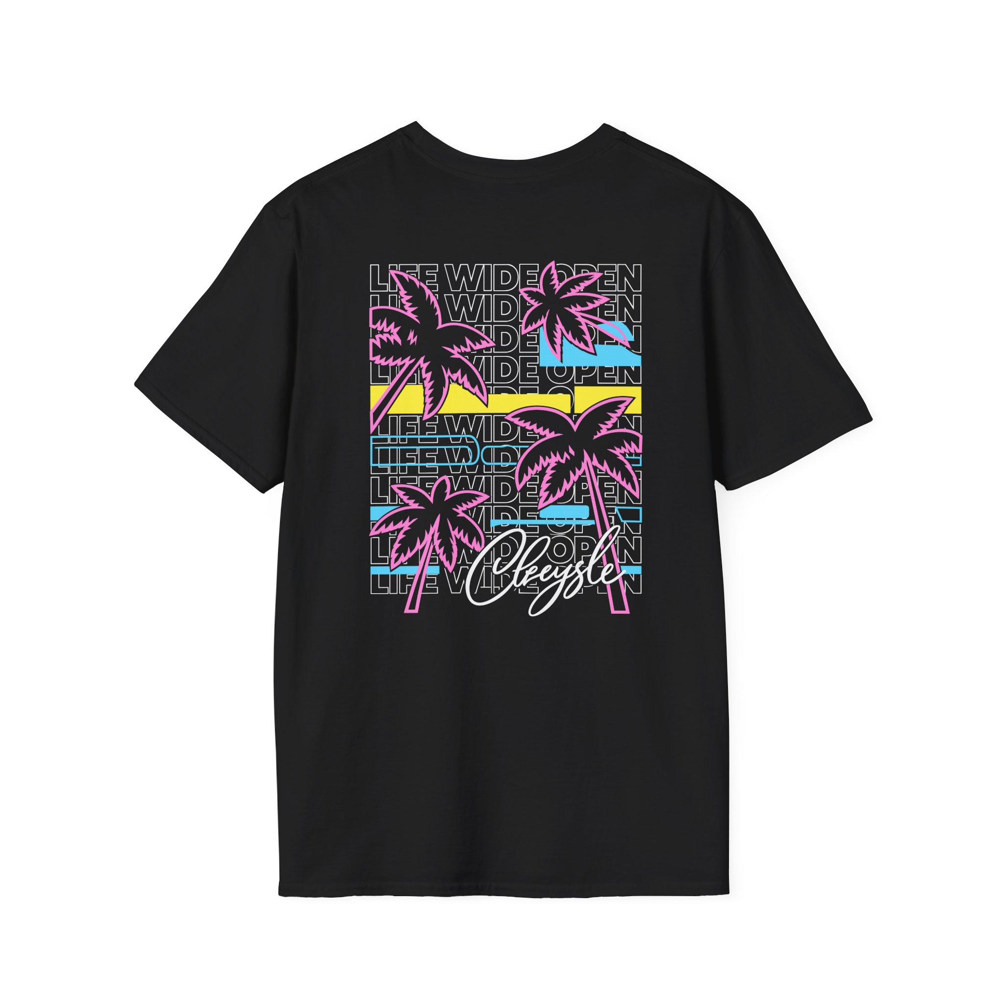 Cboystv LWO Palms Unisex Softstyle T-Shirt - Image 2