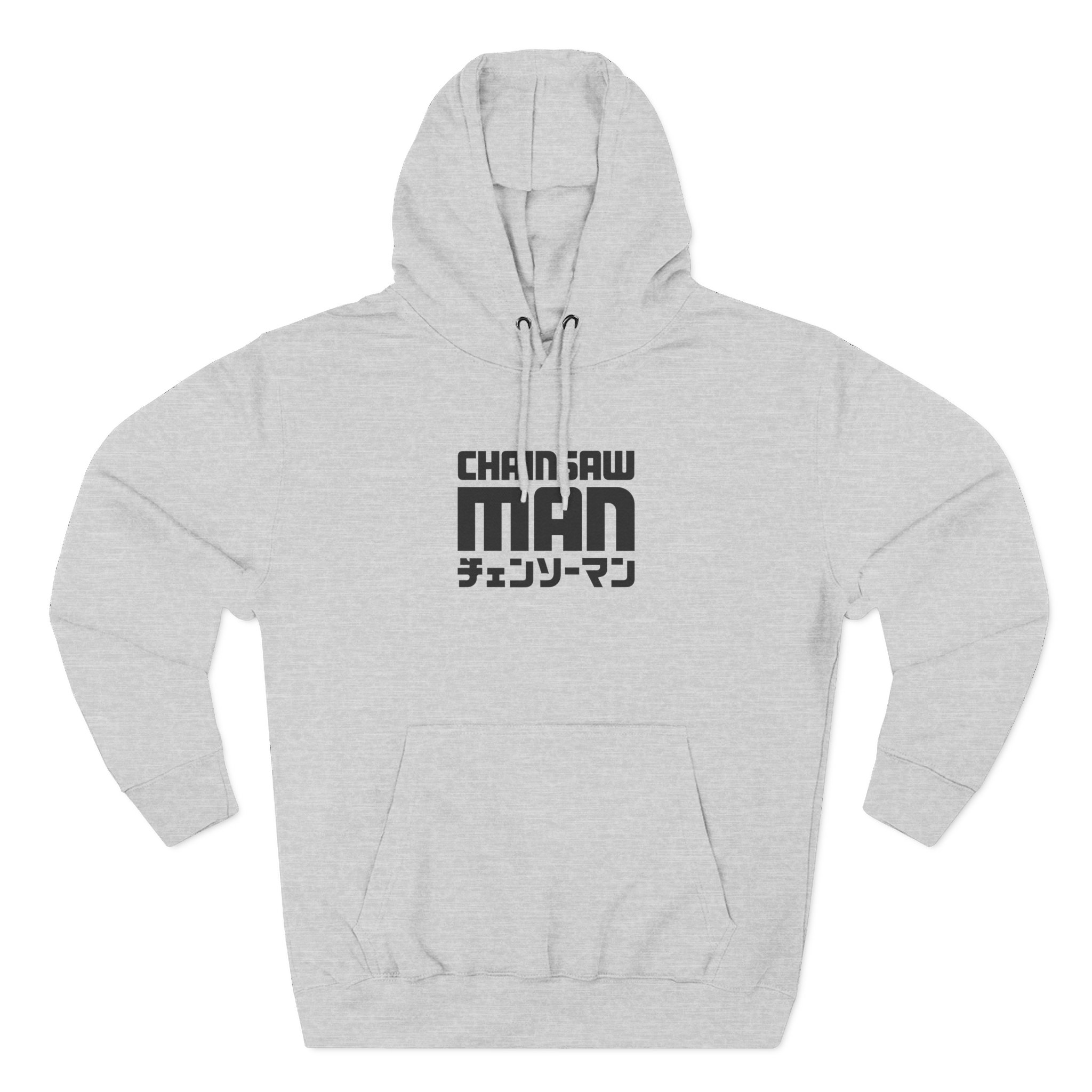 Chainsaw Man Bordeaux Smile Three-Panel Fleece Hoodie - Image 5