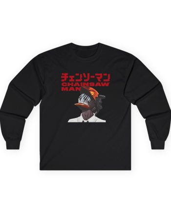 Chainsaw Man X Dim Mak Unisex Ultra Cotton Long Sleeve Tee