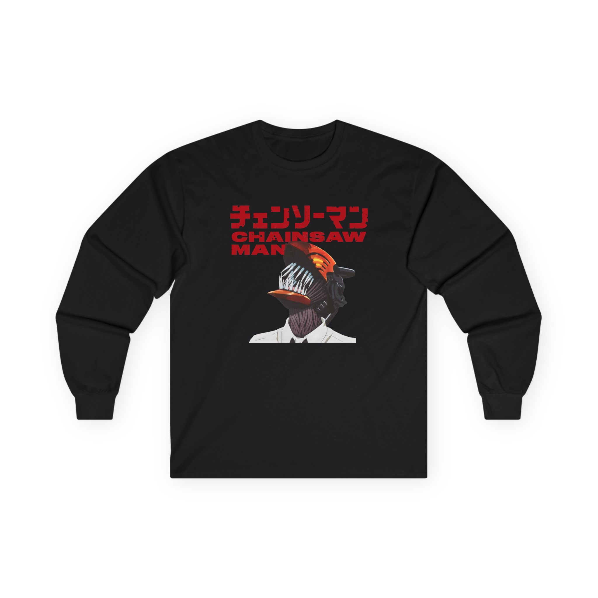 Chainsaw Man X Dim Mak Unisex Ultra Cotton Long Sleeve Tee