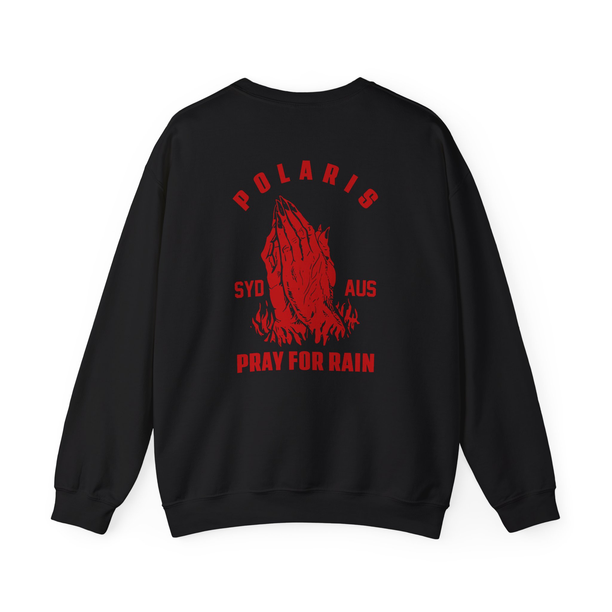 Polaris Pray for Rain Unisex Heavy Blend™ Crewneck Sweatshirt - Image 2