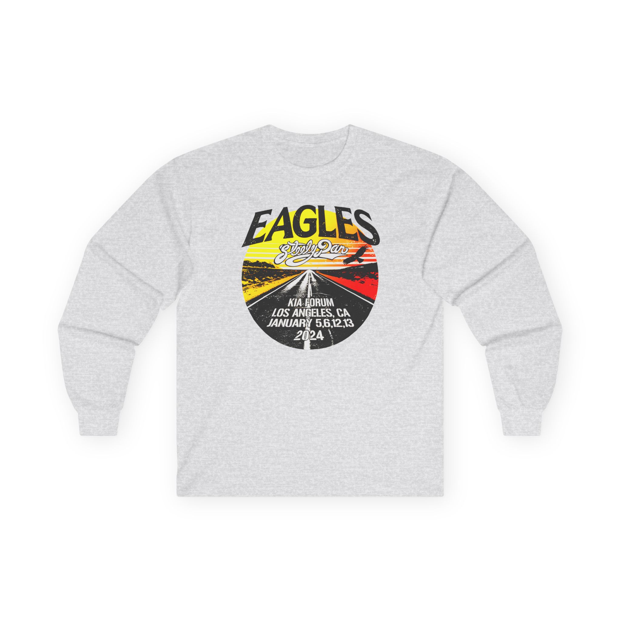 The Eagles Sphere 2024 / 2025 Sunset Unisex Ultra Cotton Long Sleeve Tee - Image 3