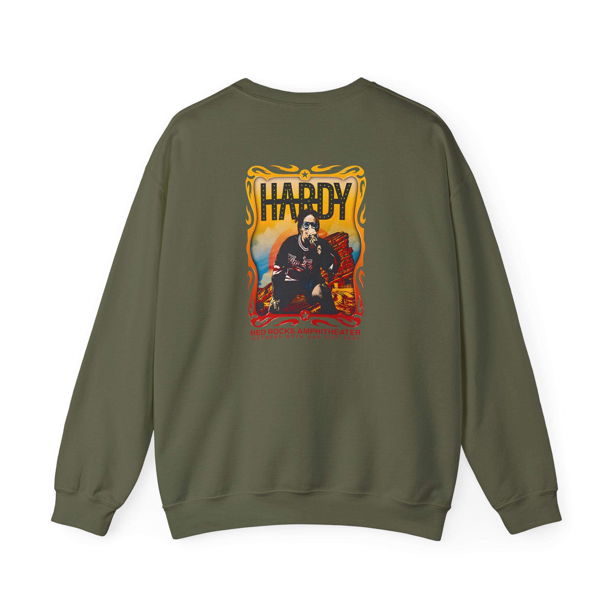 Hd Red Rocks 2024 Unisex Heavy Blend™ Crewneck Sweatshirt - Image 4