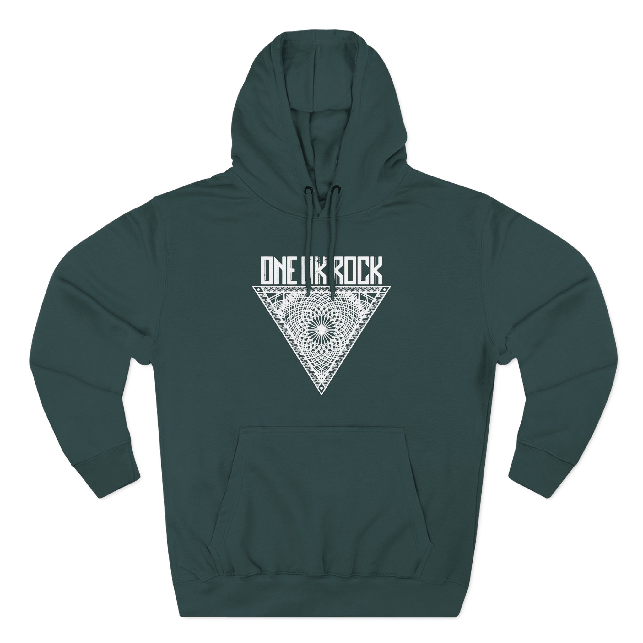 One Ok Rock Triangle Three-Panel Fleece Hoodie - Image 5