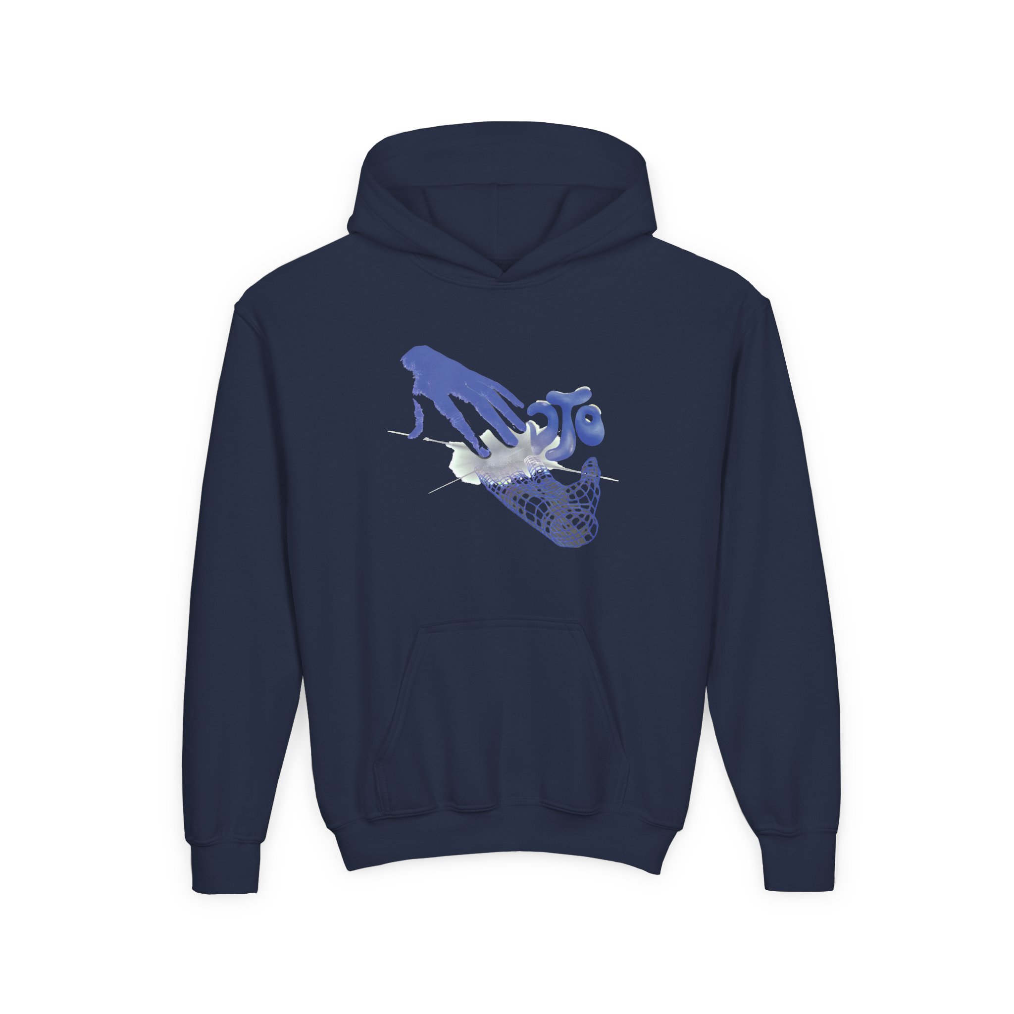 Djo Hands Joe Keery Youth Heavy Blend Hooded Sweatshirt - Image 5