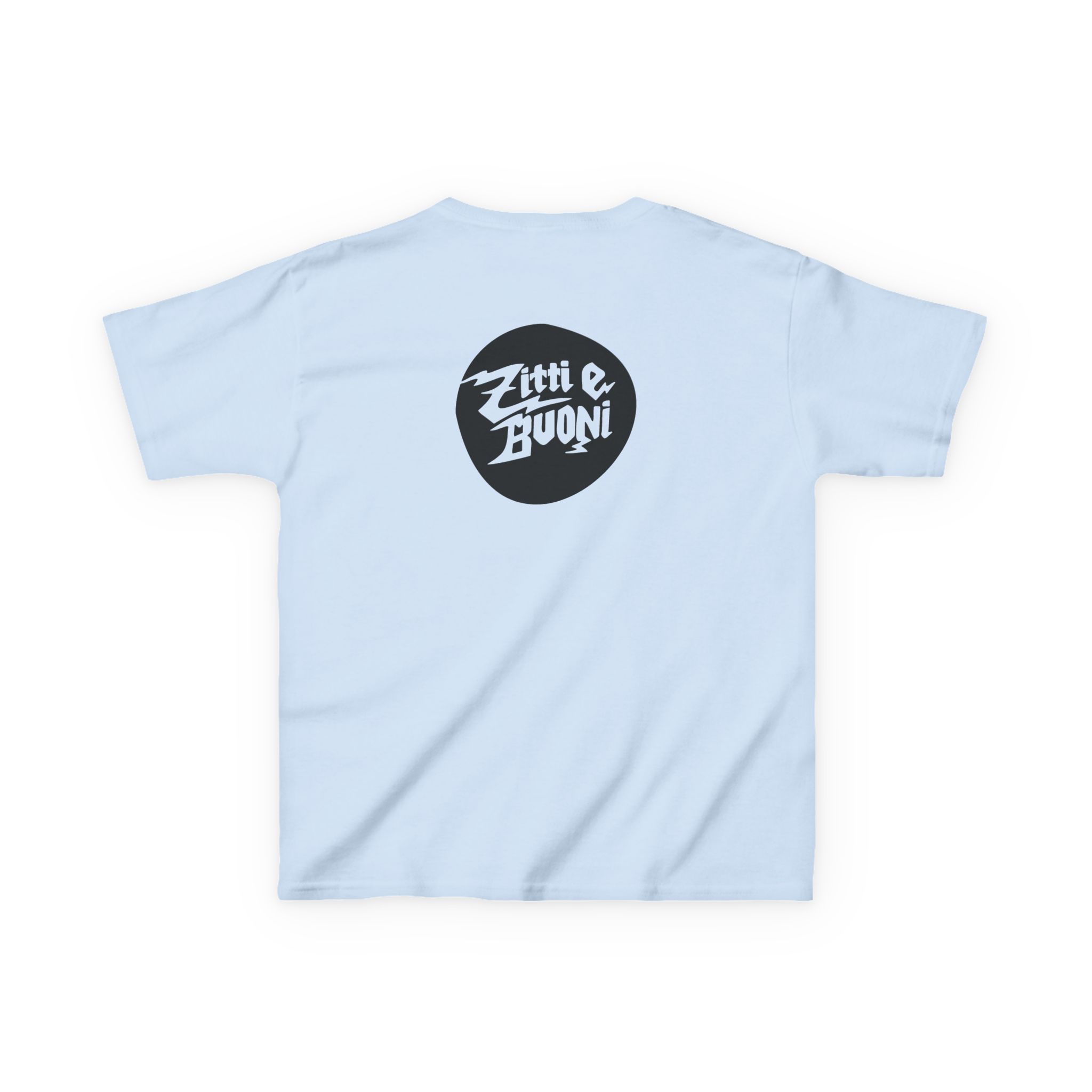 Kids Maneskin Pocket Logo & Zitti e Buoni Circle Heavy Cotton™ Tee - Image 12