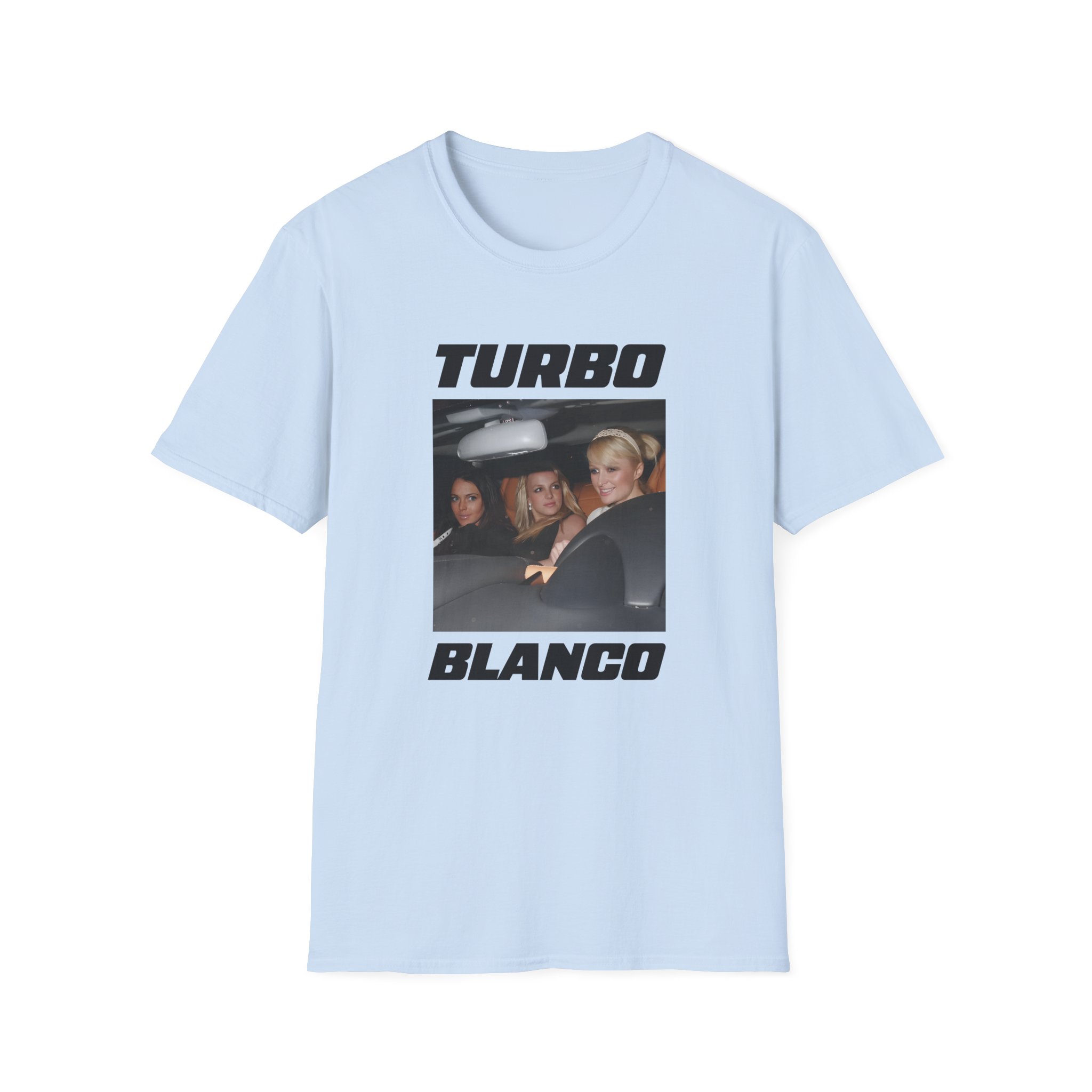 Chris Lorenzo Turbo Blanco Unisex Softstyle T-shirt - Image 17