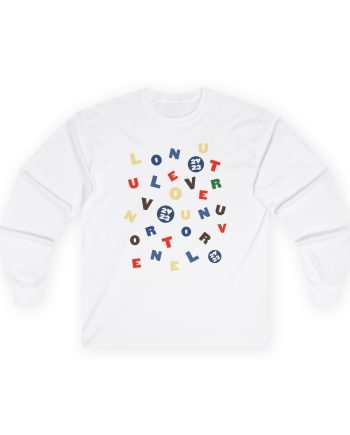 Love on Tour Letras Unisex Ultra Cotton Long Sleeve Tee