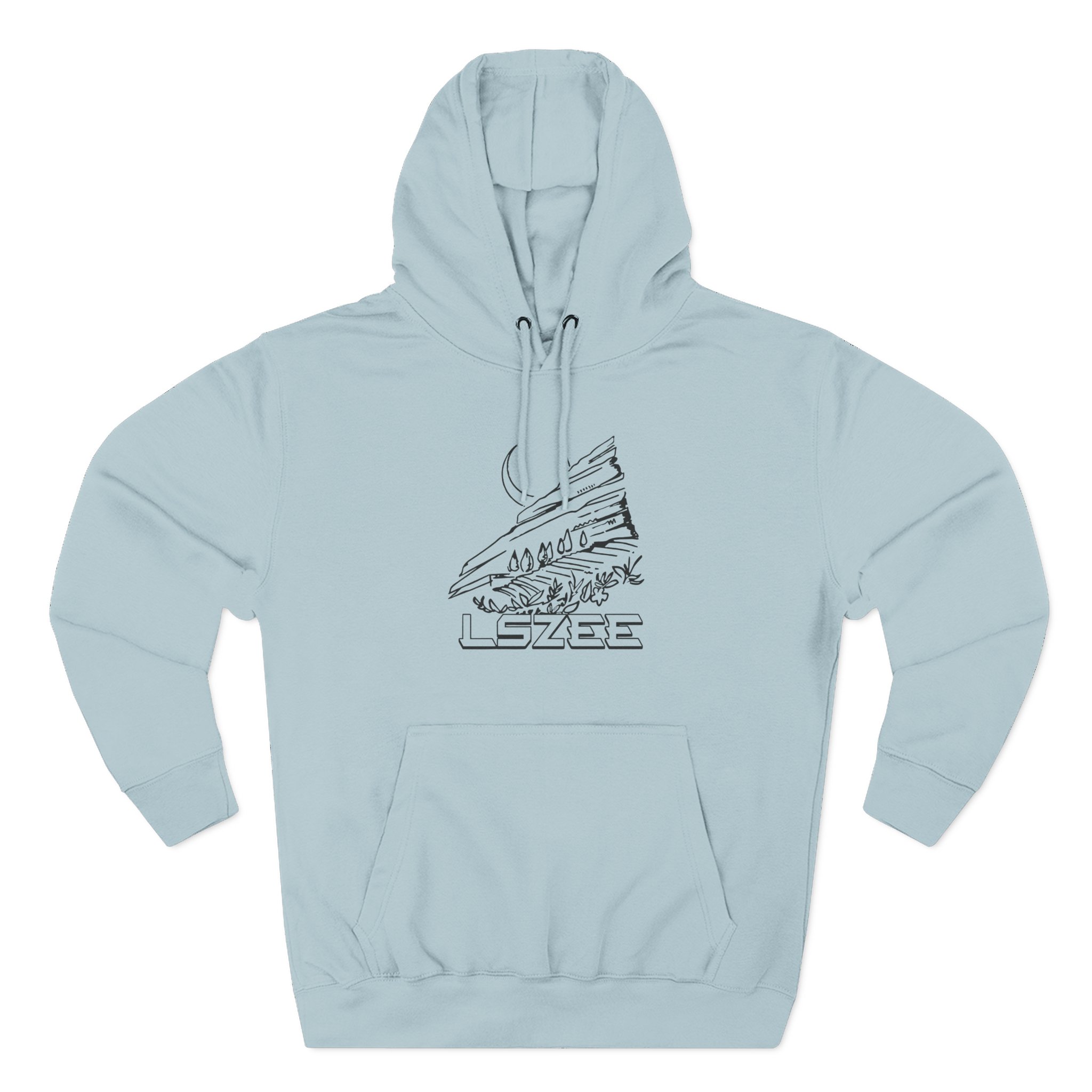 Lsdream Rrx Three-Panel Fleece Hoodie - Image 9