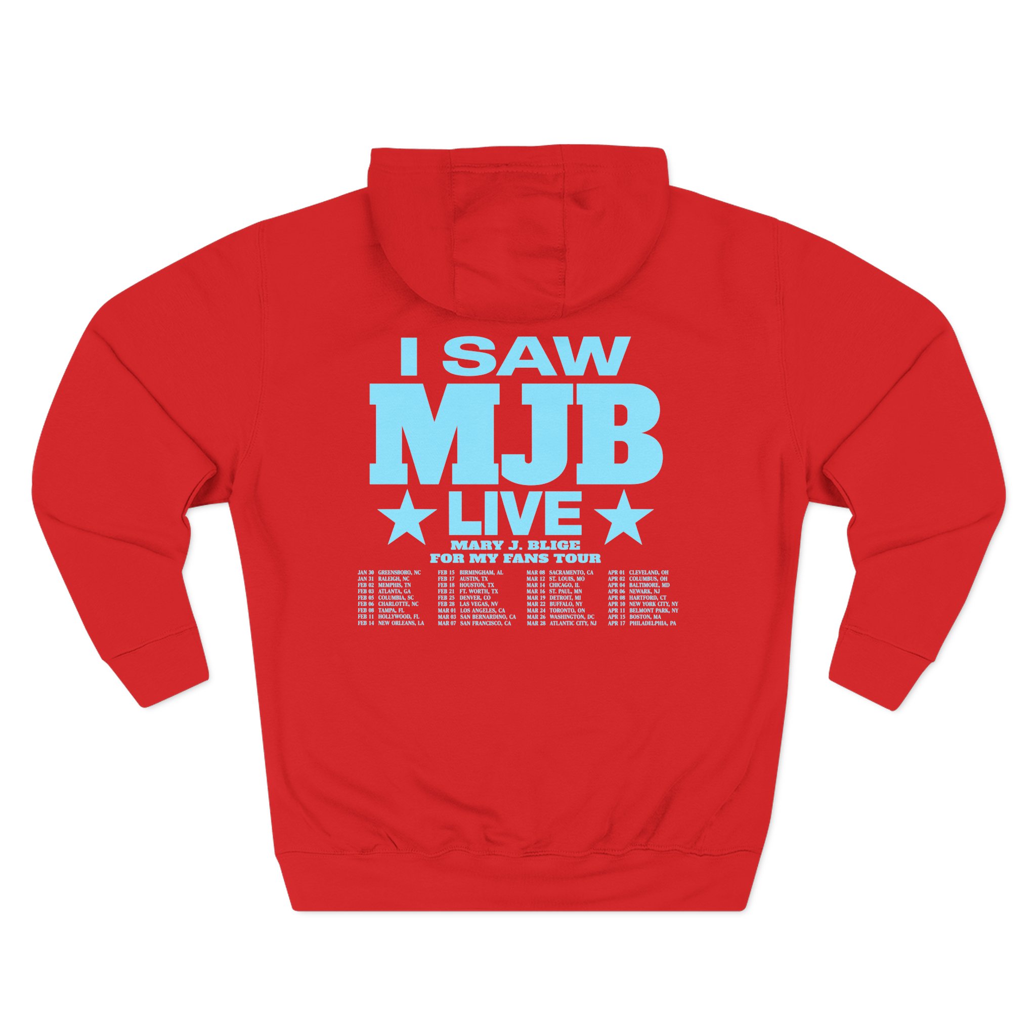 Mary J Blige Crown Three-panel Fleece Hoodie - Image 12
