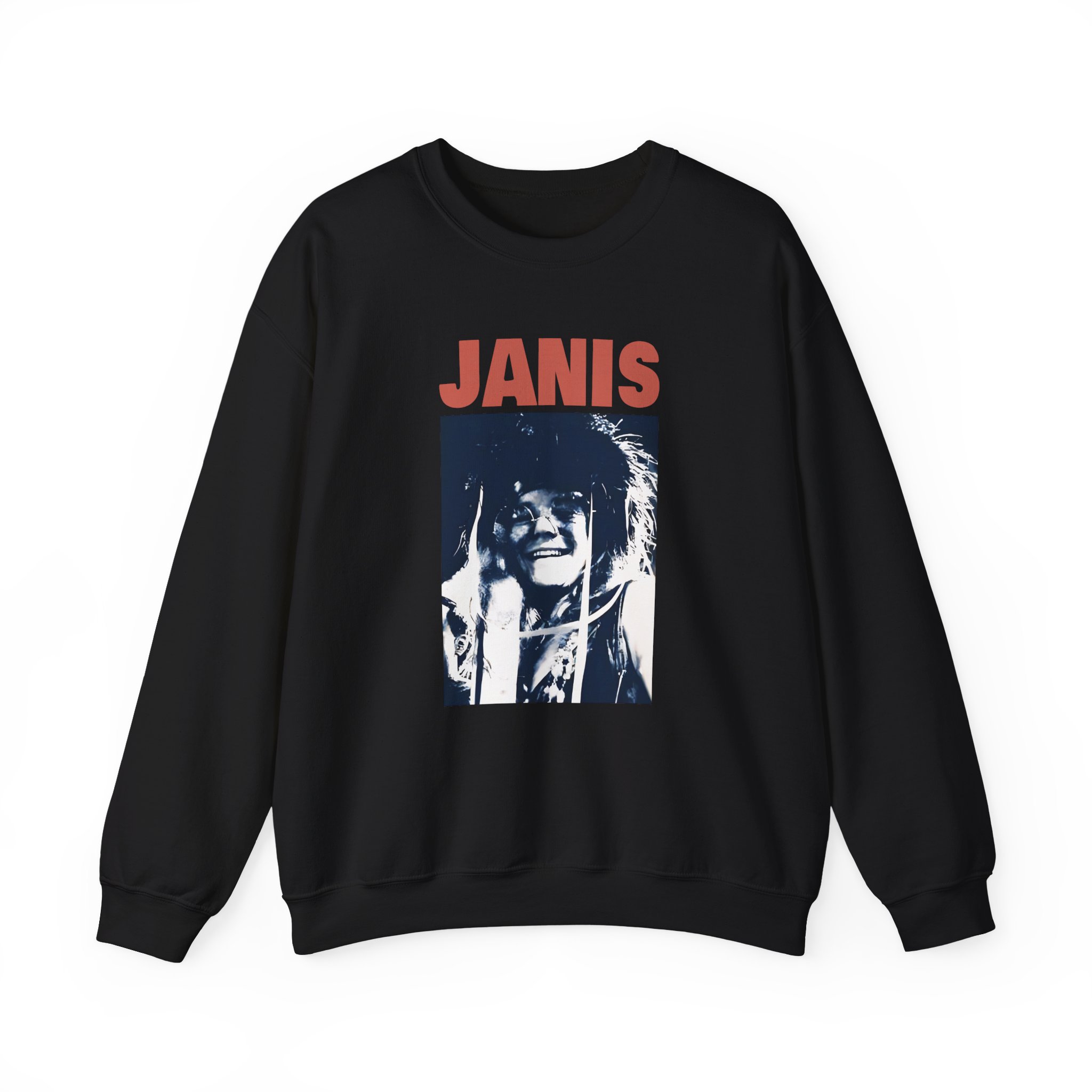 Janis Joplin Beatnick Unisex Heavy Blend™ Crewneck Sweatshirt - Image 5