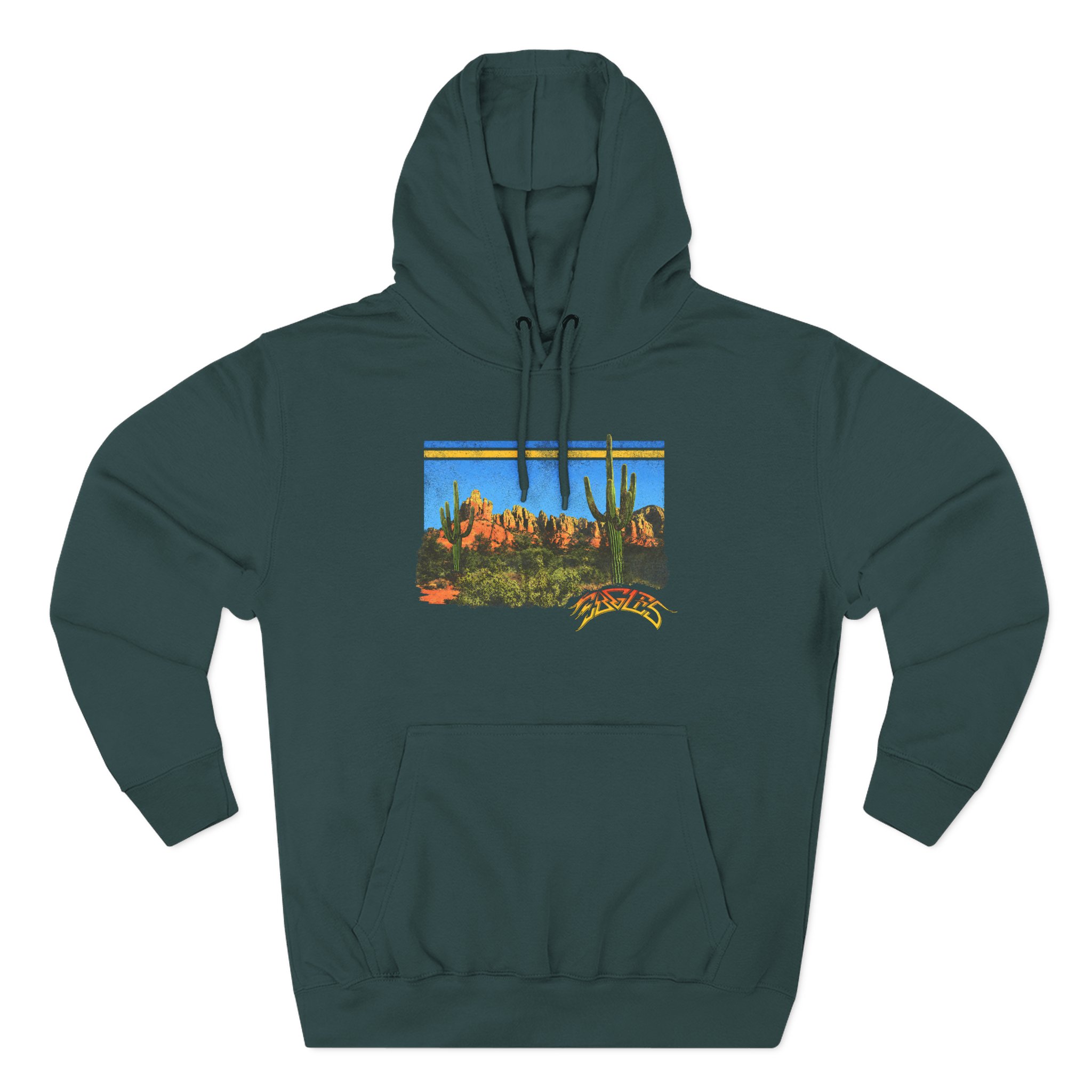 The Eagles Peaceful Easy Feeling Desert Three-Panel Fleece Hoodie - Image 7