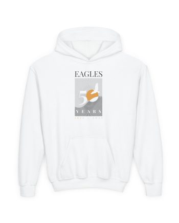 Youth The Eagles 50 Years Sunrise Heavy Blend Hooded Sweatshirt