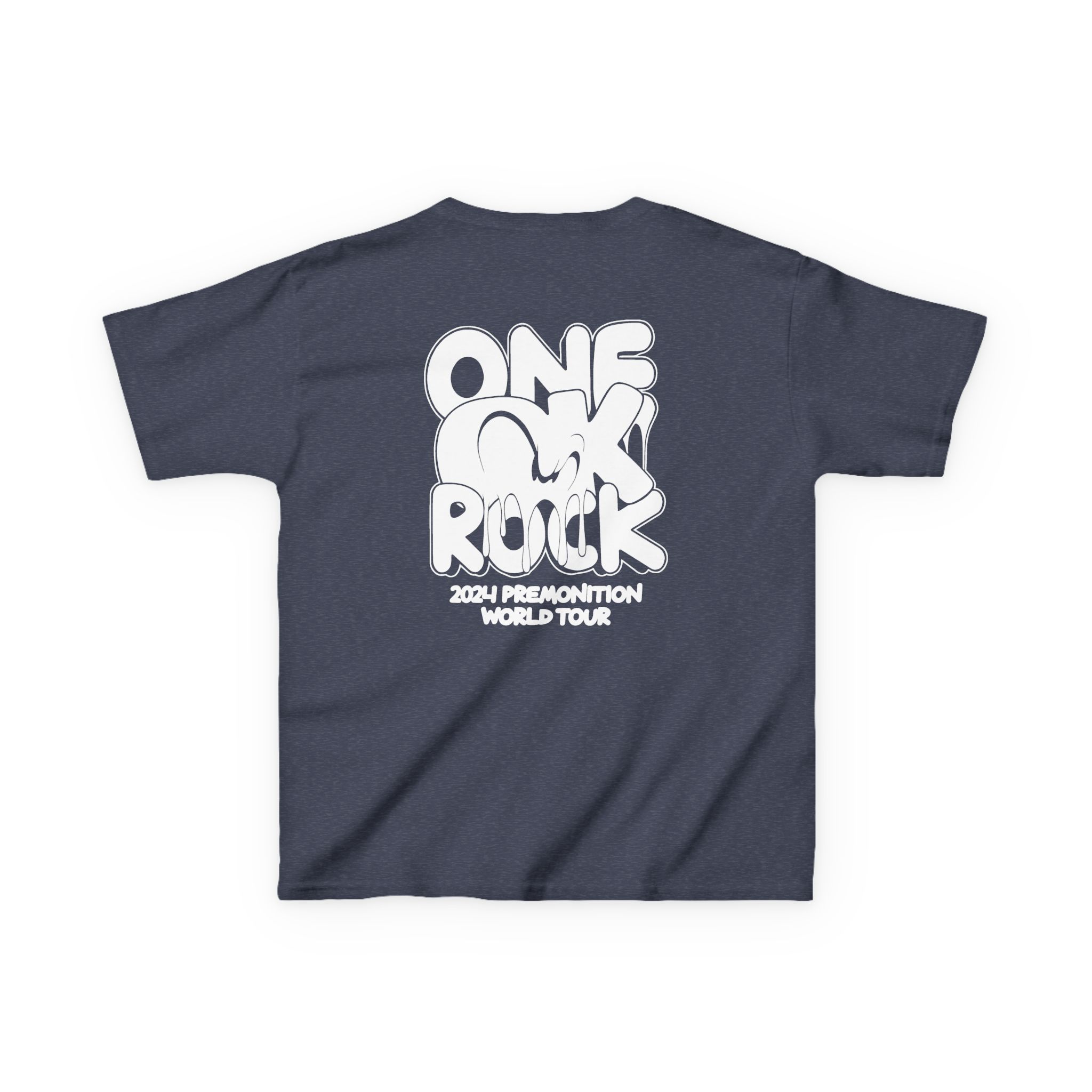 One Ok Rock Premonition World Tour Kids Heavy Cotton™ Tee - Image 12