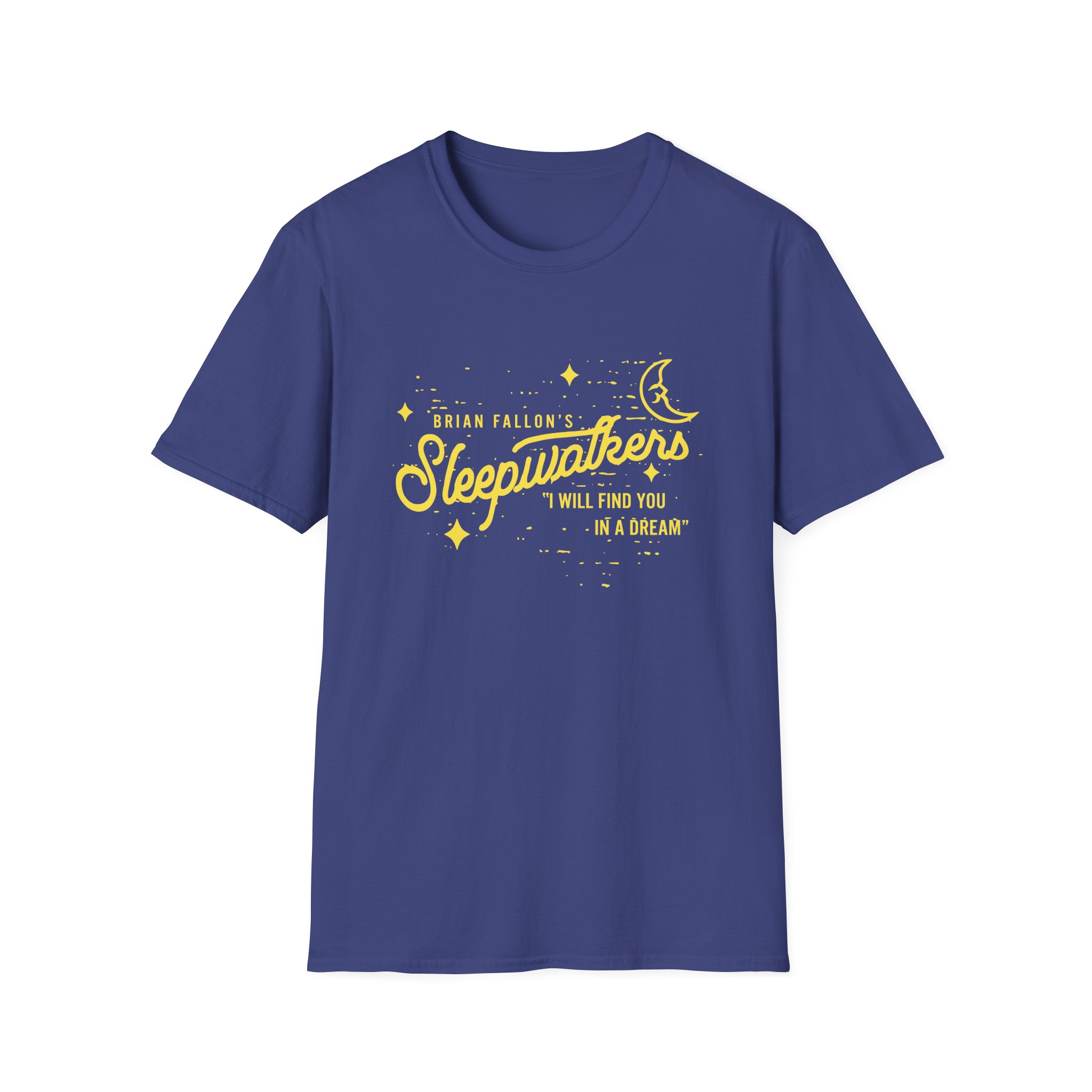Brian Fallon Sleepwalkers Unisex Softstyle T-Shirt - Image 11