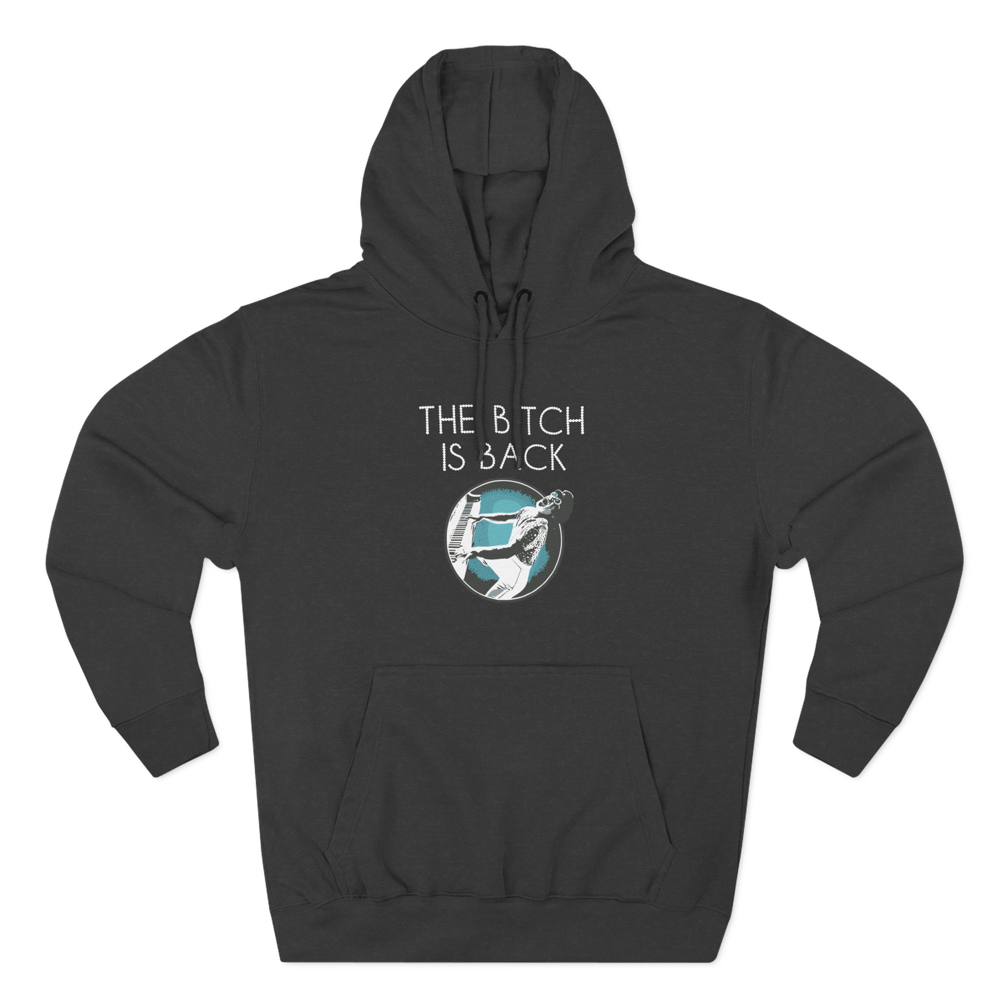 Ej Farewell Bitch Is Back Three-Panel Fleece Hoodie - Image 3