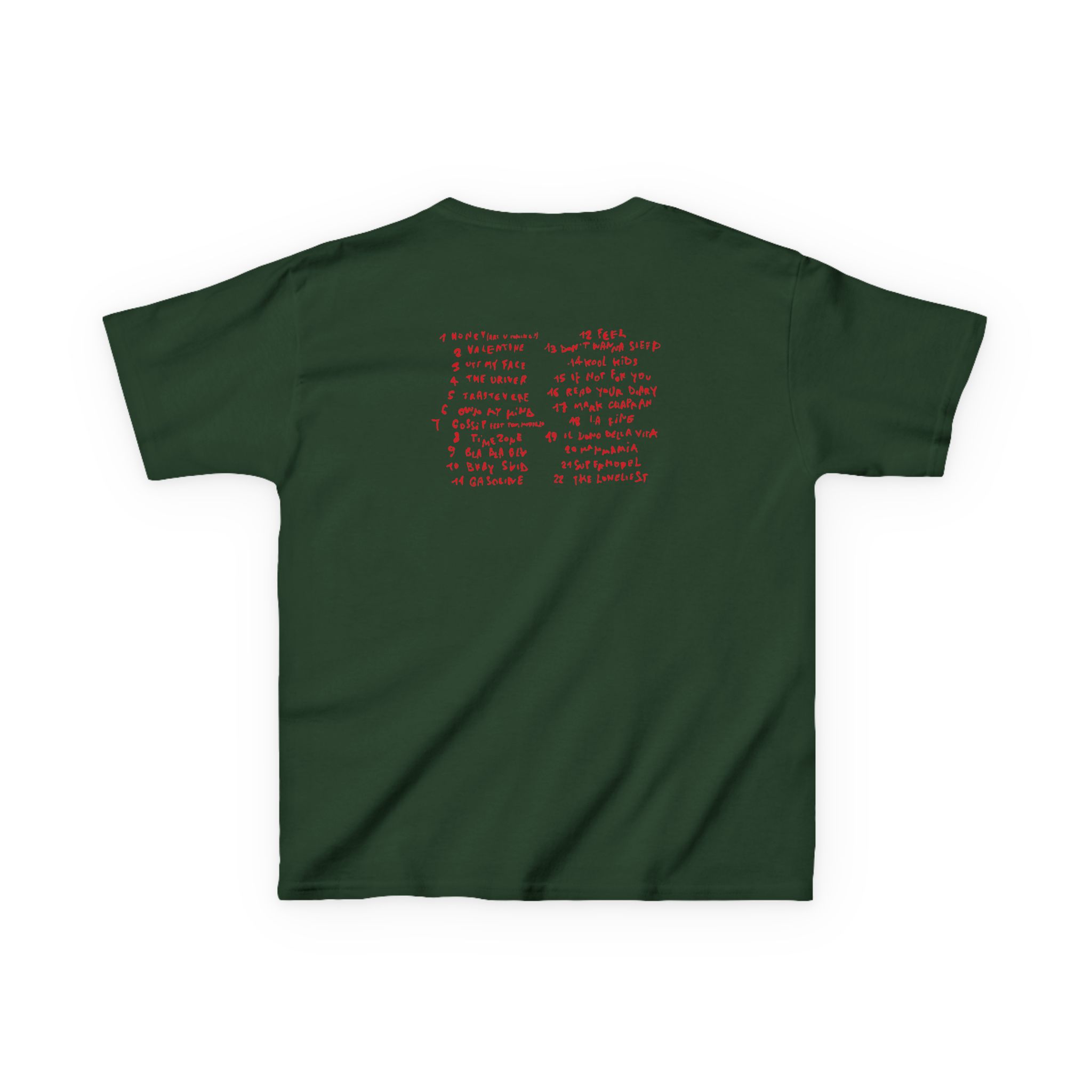 Kids Maneskin RUSH! Heavy Cotton™ Tee - Image 4