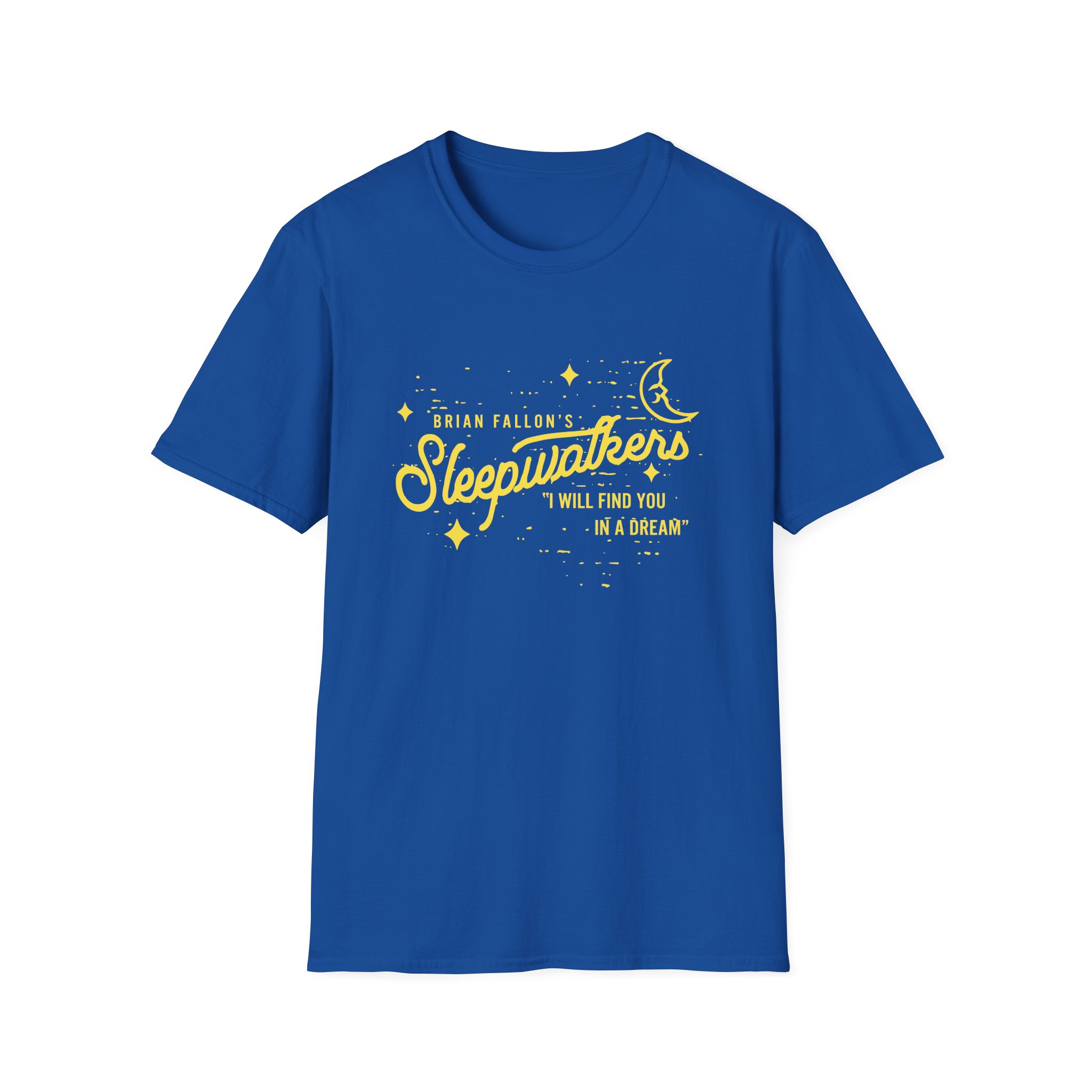Brian Fallon Sleepwalkers Unisex Softstyle T-Shirt - Image 9