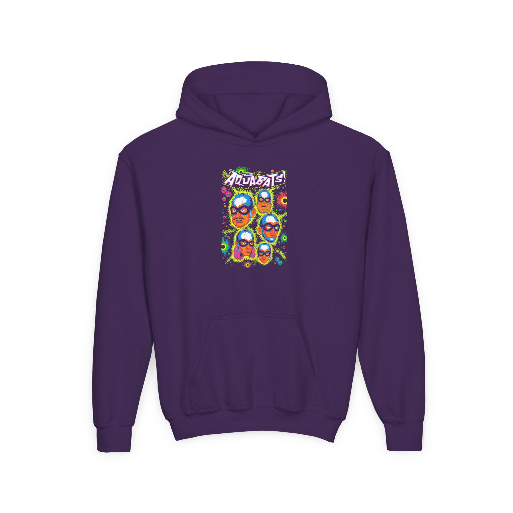 The Aquabats! Youth Heavy Blend Hooded Sweatshirt - Image 7