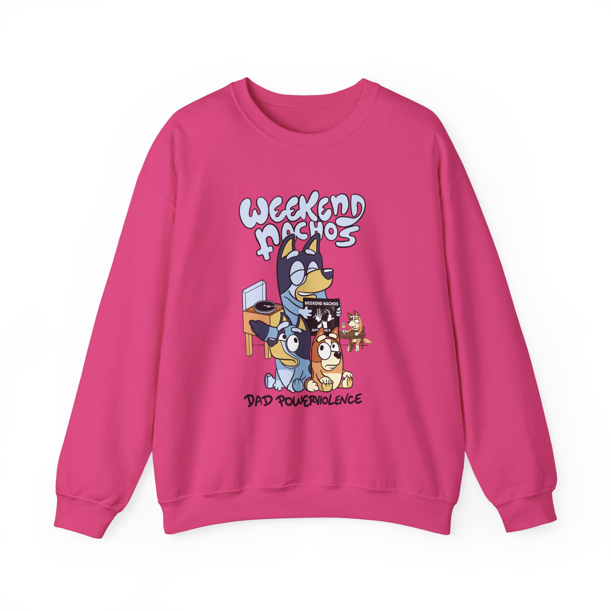 Weekend Nachos Unisex Heavy Blend™ Crewneck Sweatshirt - Image 17