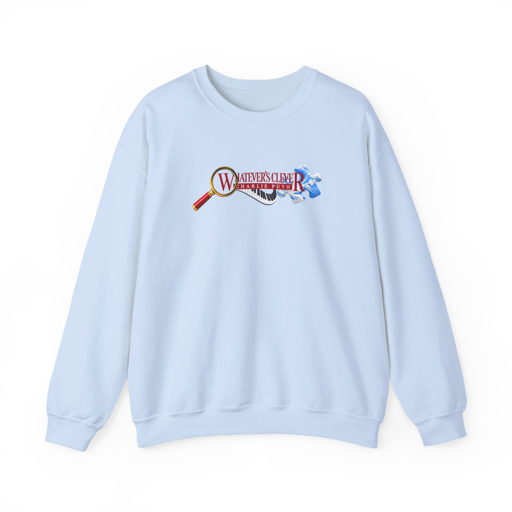 Charlie Puth Whatever's Clever! 2026 Unisex Heavy Blend™ Crewneck Sweatshirt - Image 7