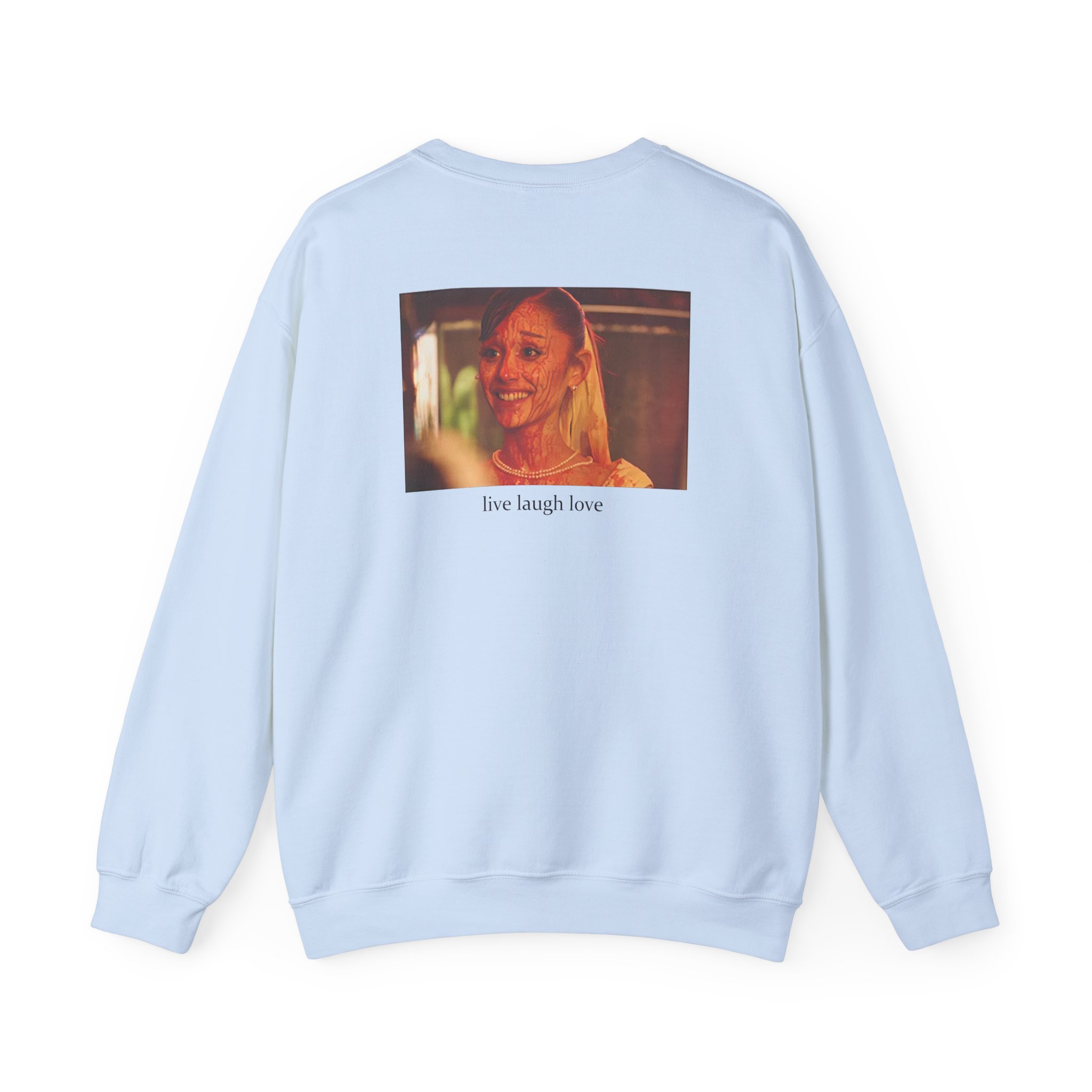 AG petal live laugh love Unisex Heavy Blend™ Crewneck Sweatshirt - Image 10