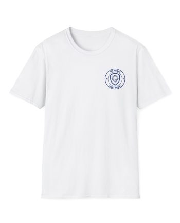 Valuetainment Men's USA Distress Flag Unisex Softstyle T-Shirt