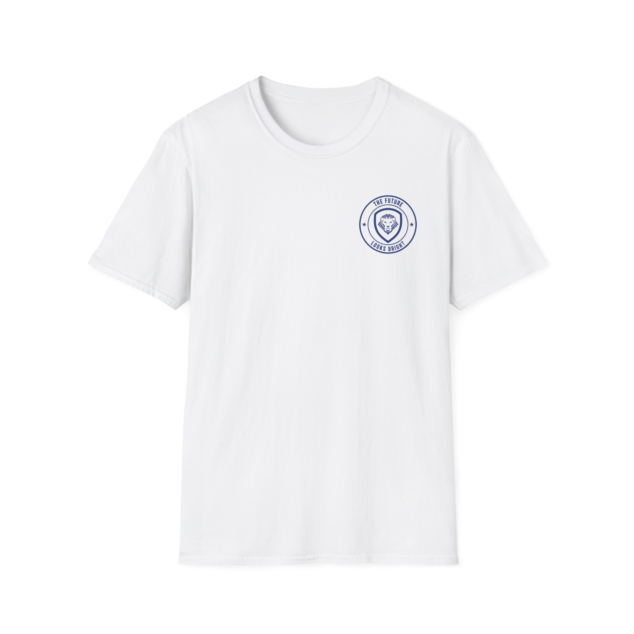 Valuetainment Men's USA Distress Flag Unisex Softstyle T-Shirt
