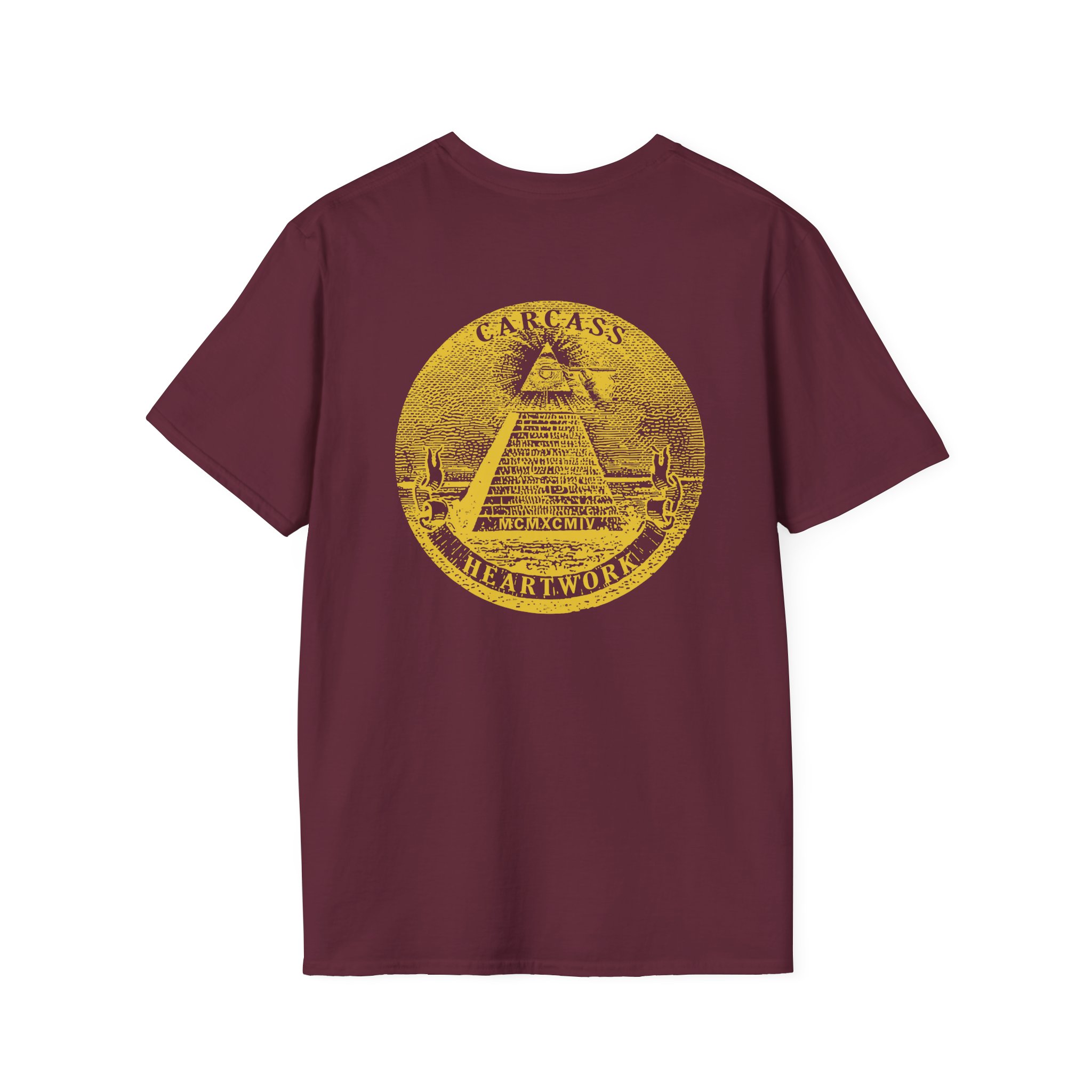 Carcass Heartwork Unisex Softstyle T-Shirt - Image 6