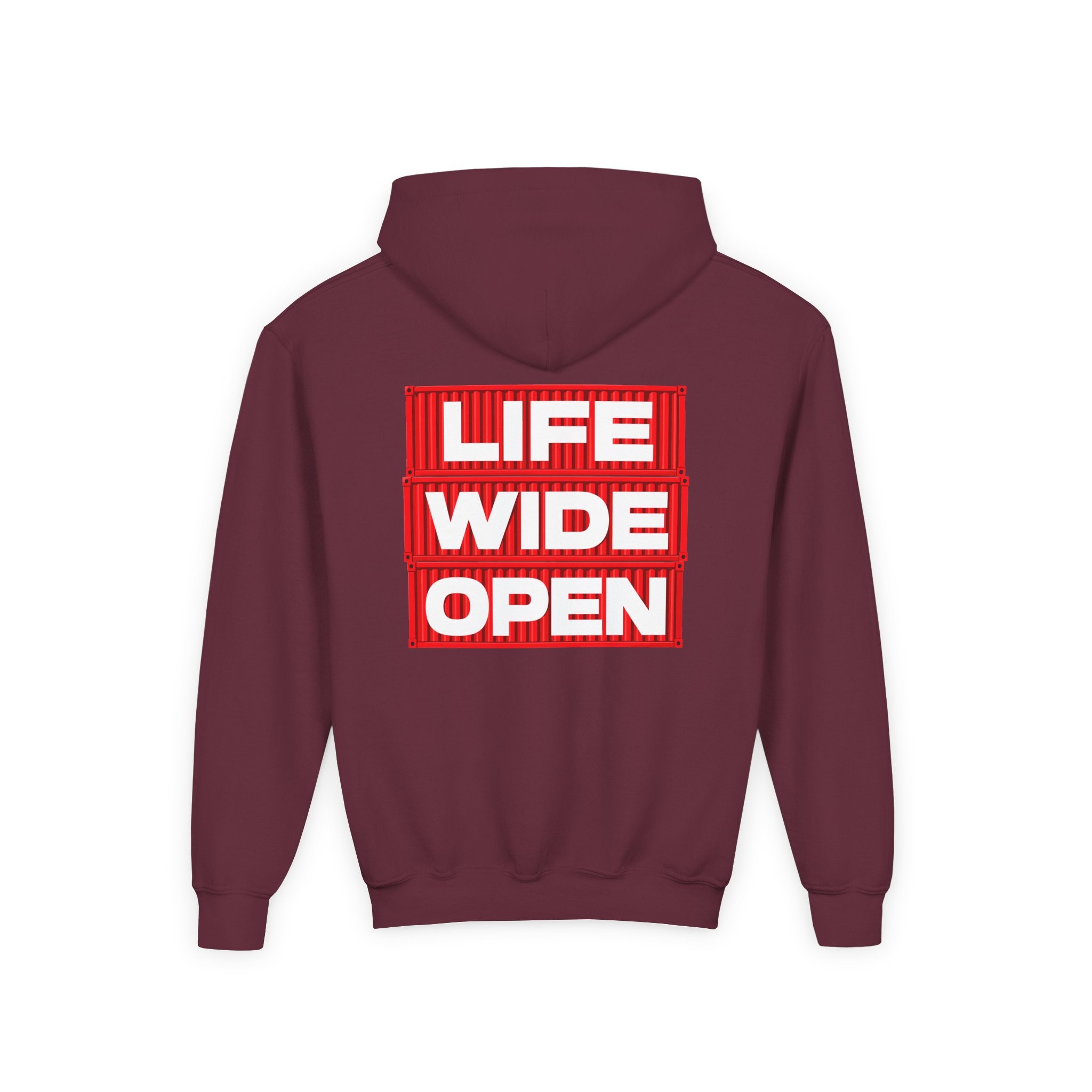 Cboystv LWO Container Youth Heavy Blend Hooded Sweatshirt - Image 8