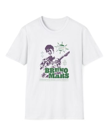 Bruno Mars Live Bourbon & Beyond Unisex Softstyle T-Shirt