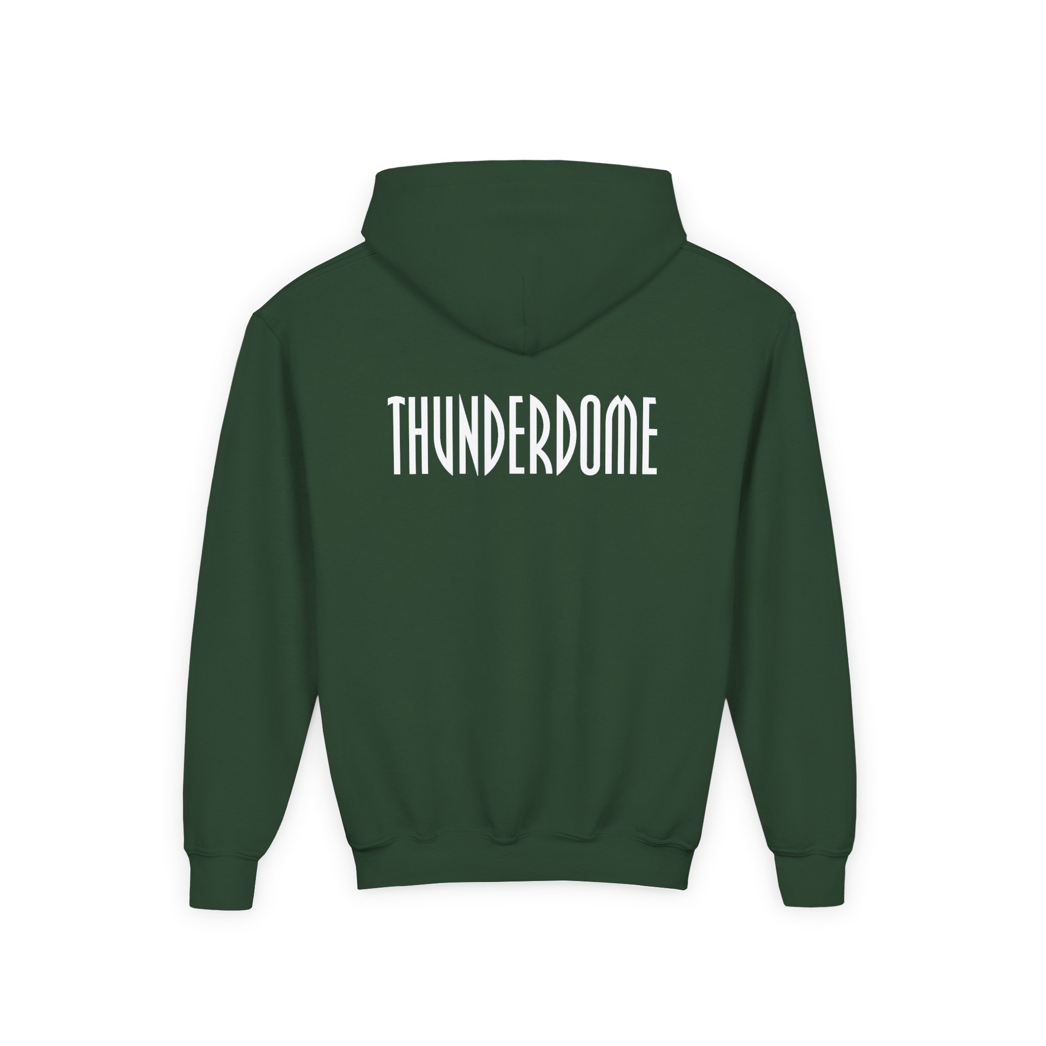 Thunderdome Monochrome Youth Heavy Blend Hooded Sweatshirt - Image 6