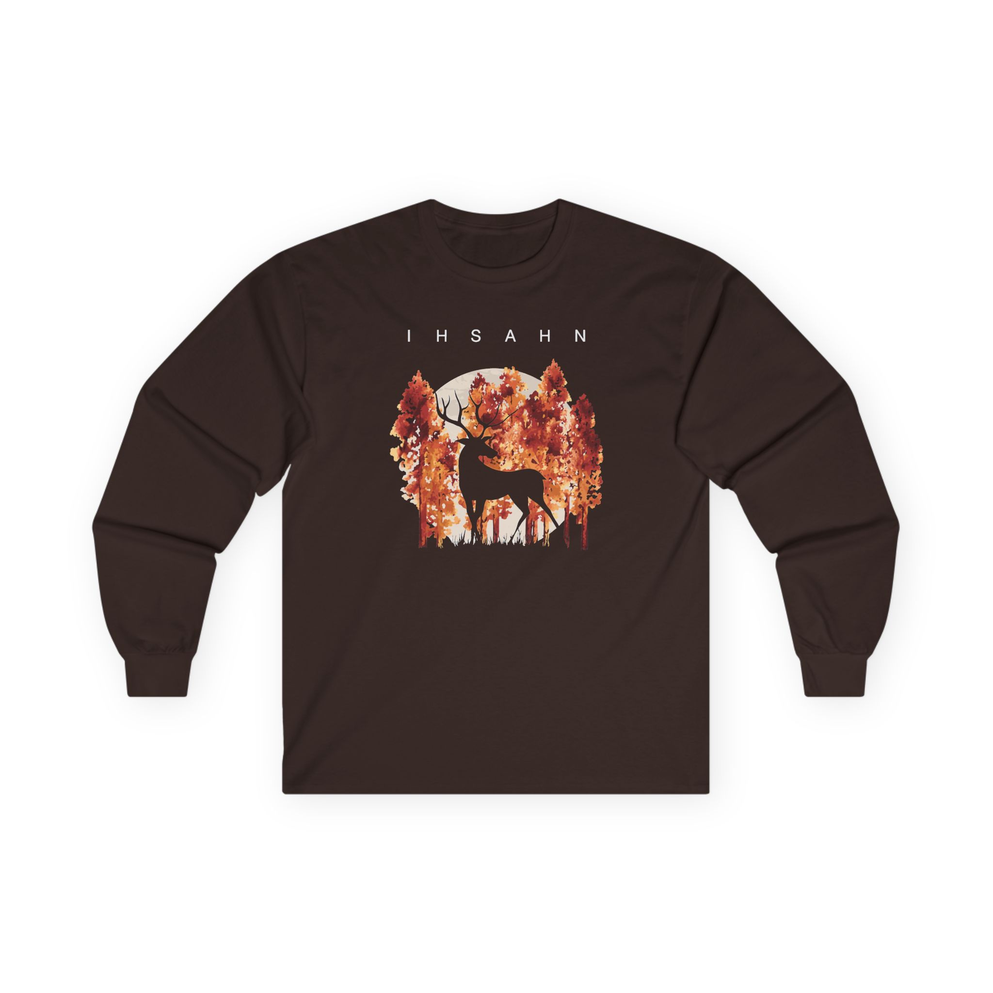 Ihsahn Silhouette Unisex Ultra Cotton Long Sleeve Tee - Image 3