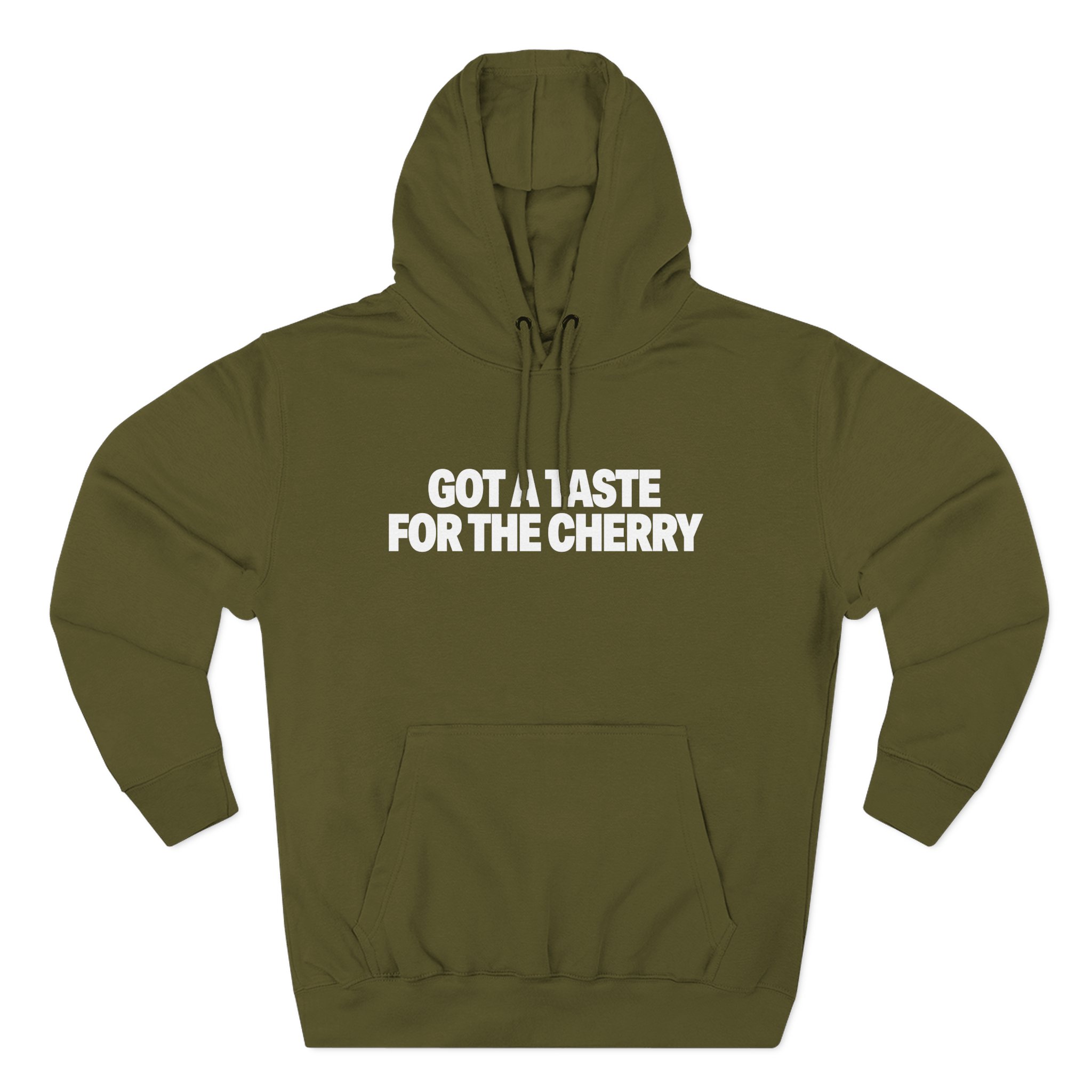 D L Take a Bite Cherry Three-panel Fleece Hoodie - Image 3