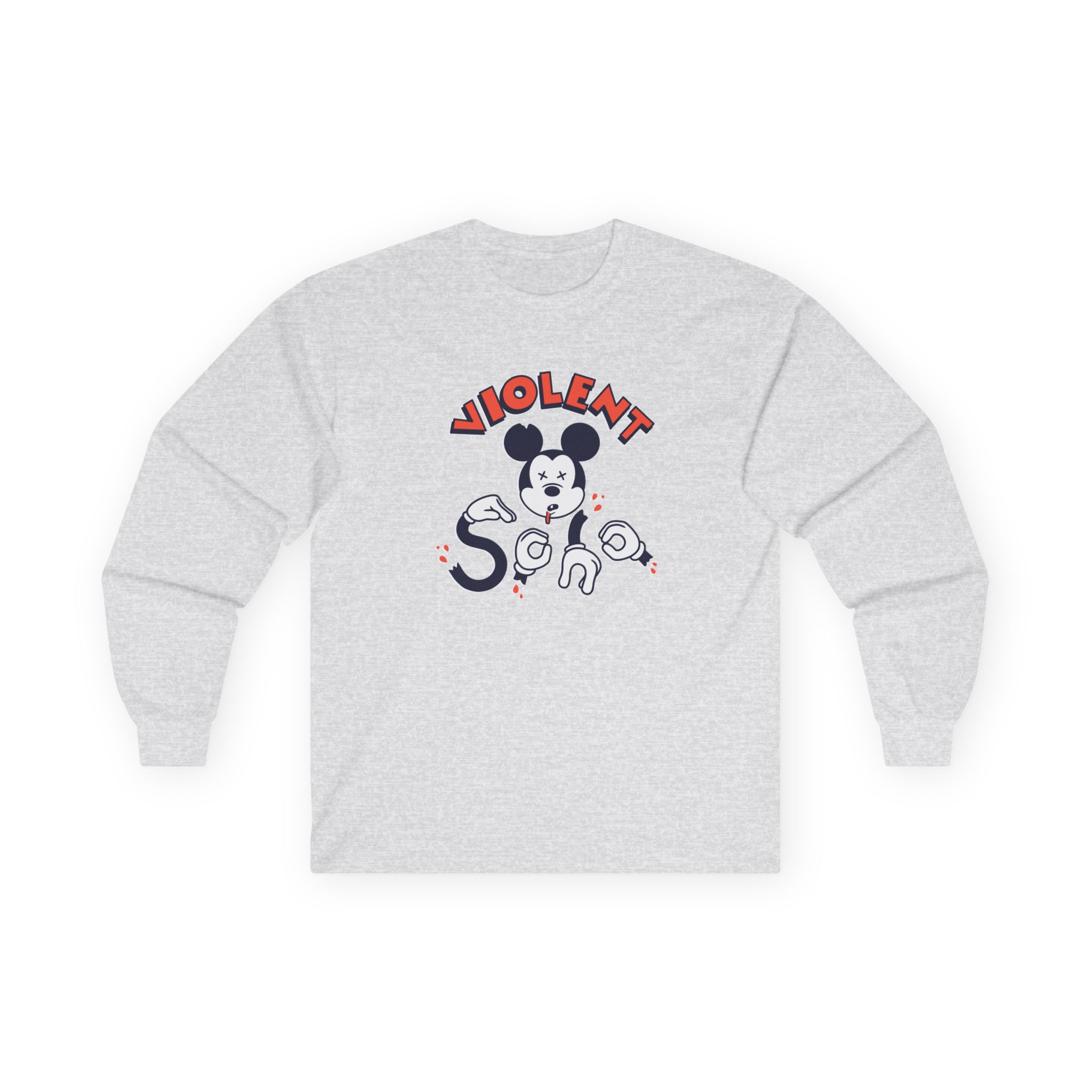 Violent Soho Dead Mouse Unisex Ultra Cotton Long Sleeve Tee