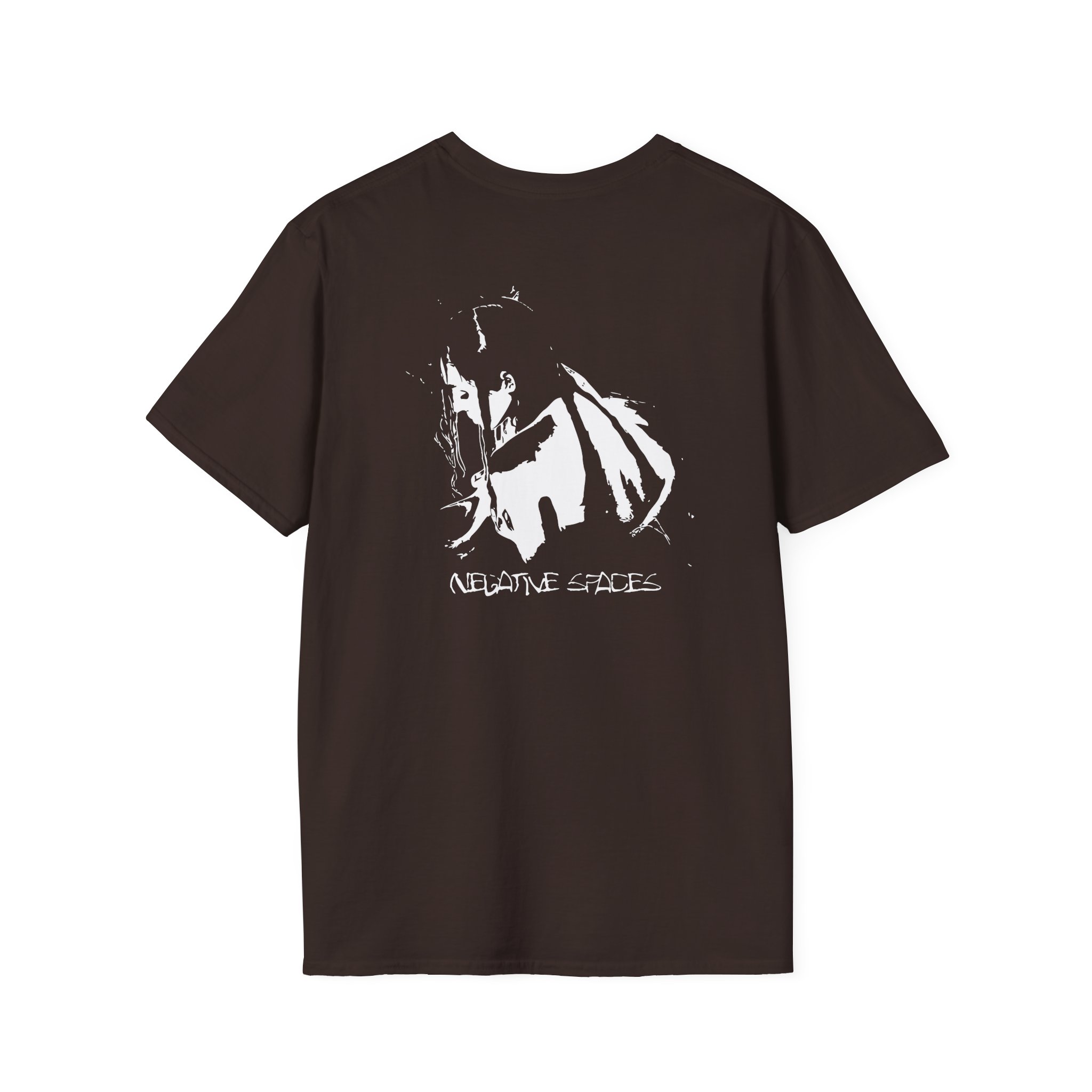 Poppy Negative Spaces Unisex Softstyle T-Shirt - Image 4