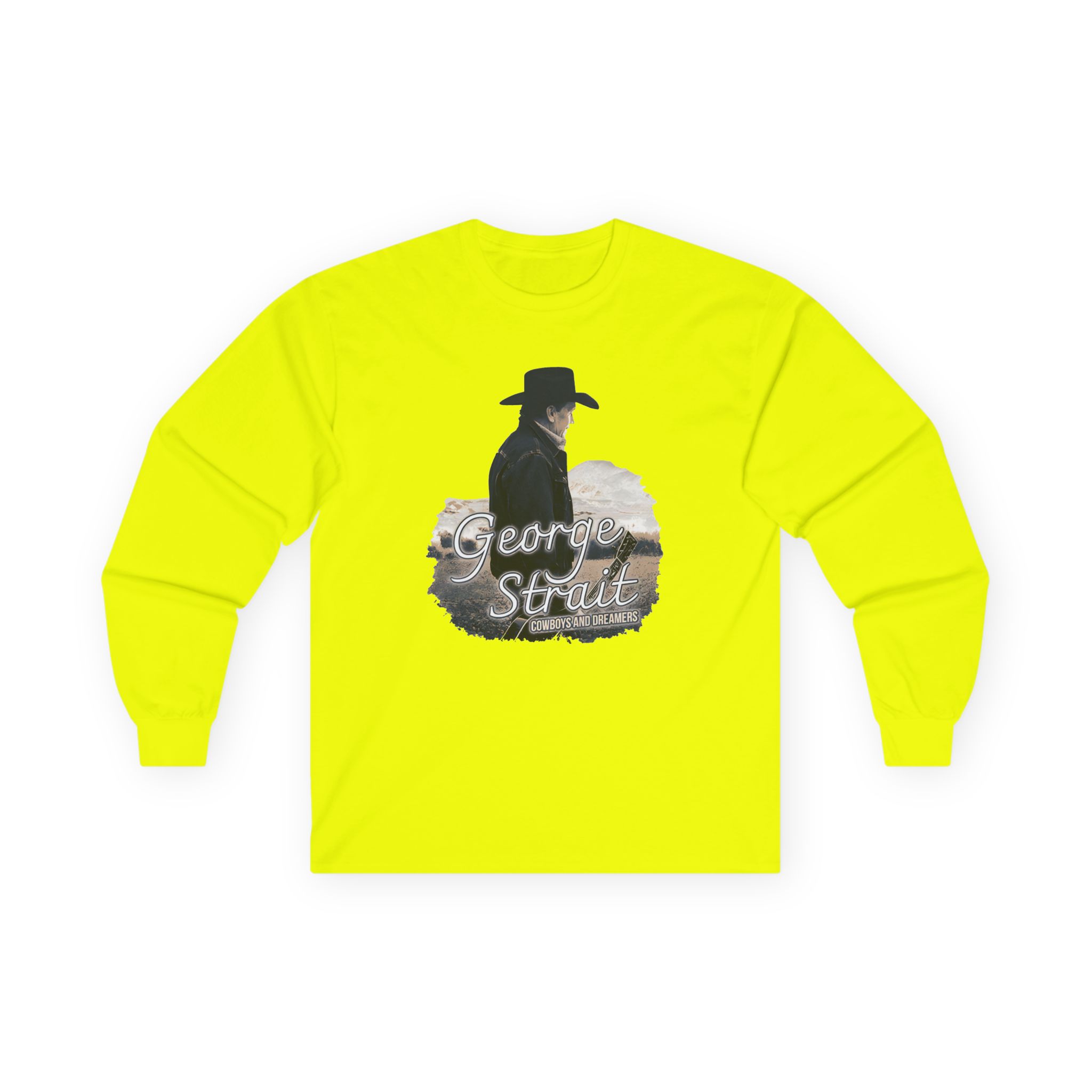 George Strait Cowboys and Dreamers Unisex Ultra Cotton Long Sleeve Tee - Image 7