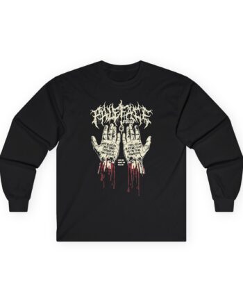 Paleface Swiss Bloody Hands Unisex Ultra Cotton Long Sleeve Tee