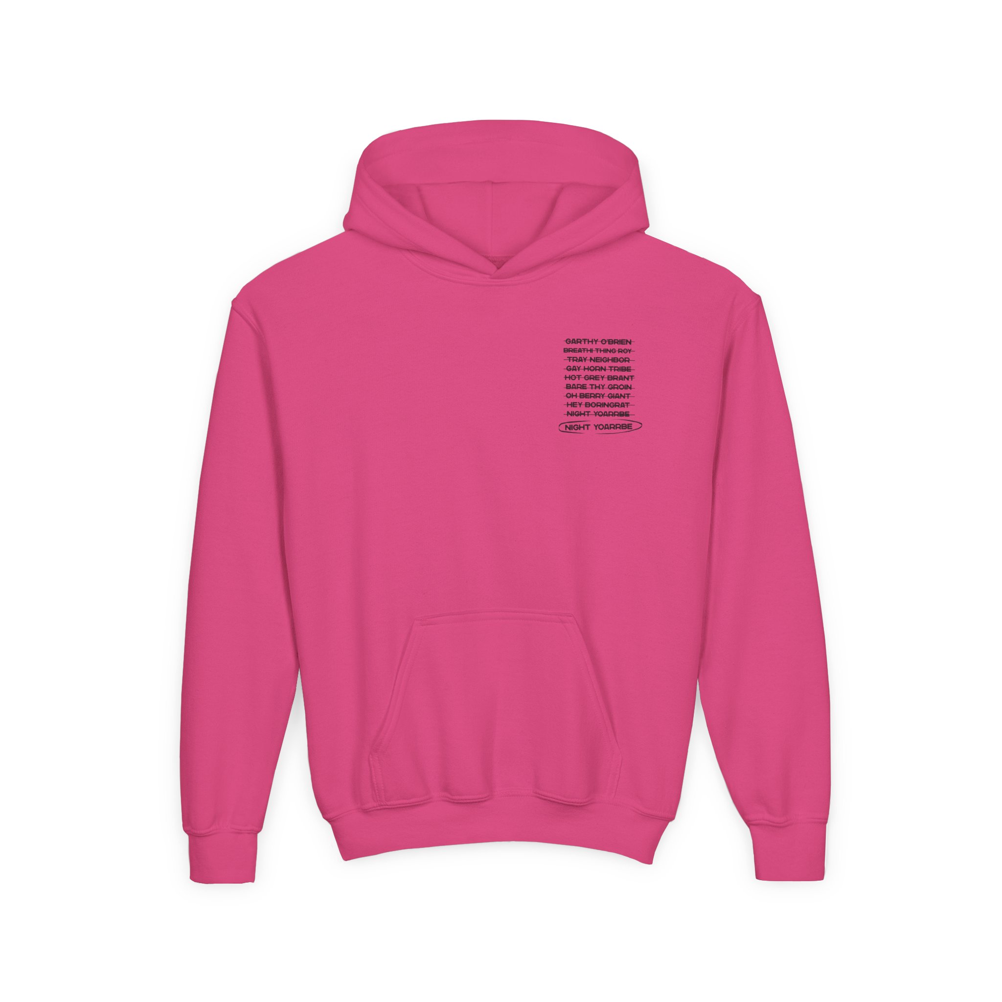Dropout Night Yorb Anagram Youth Heavy Blend Hooded Sweatshirt - Image 11