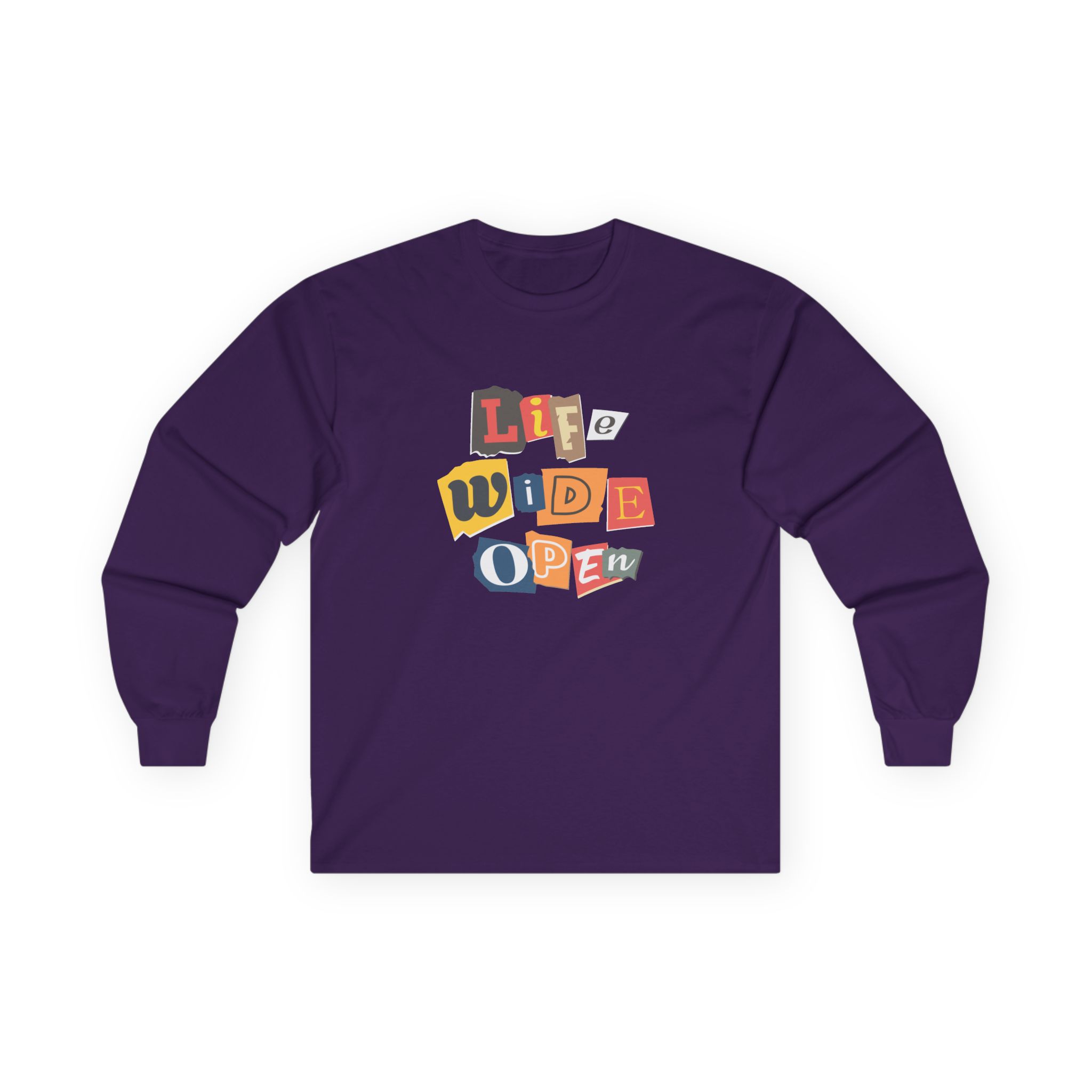 Cboystv Ransom Note Unisex Ultra Cotton Long Sleeve Tee - Image 17