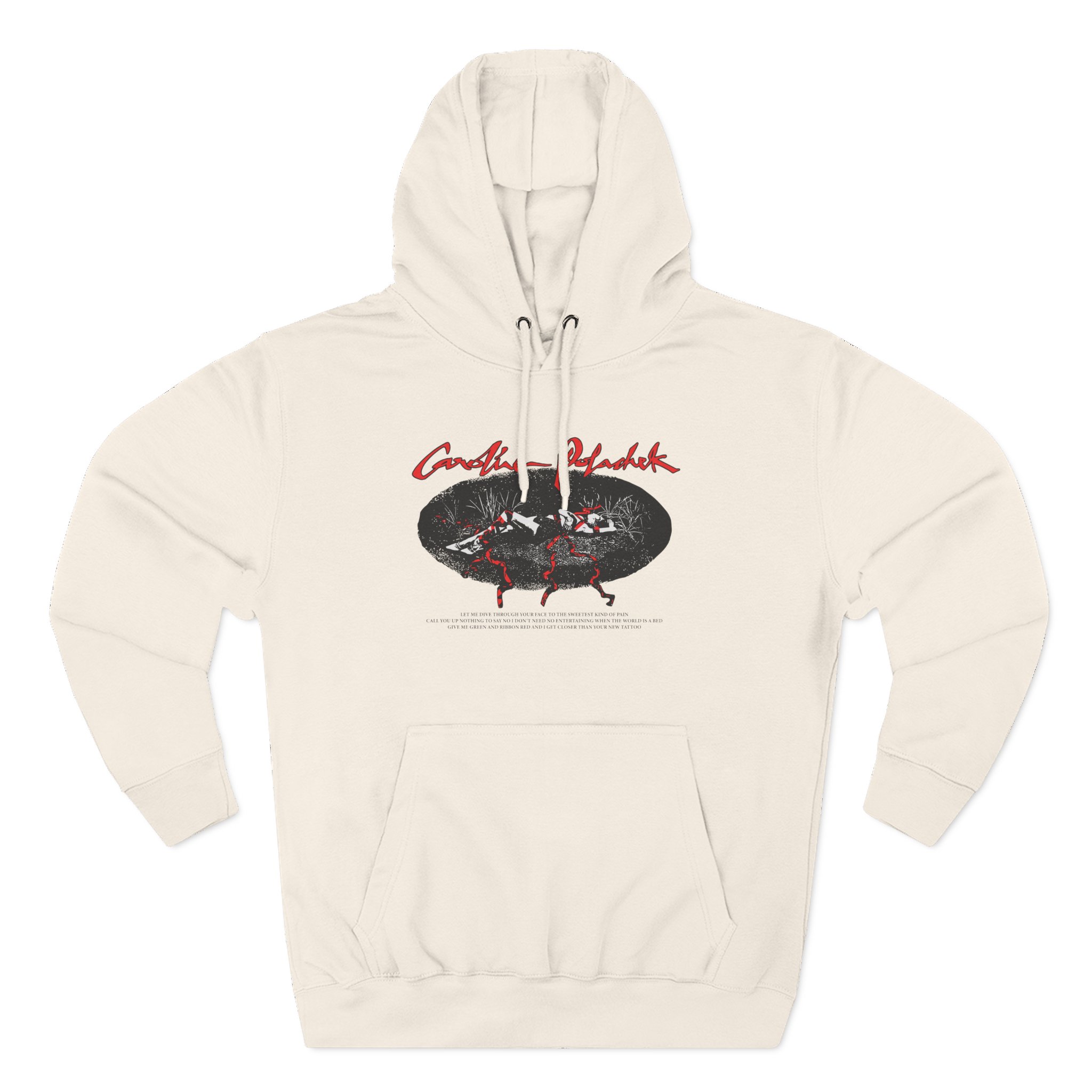 Caroline Polachek Blood & Butter Three-Panel Fleece Hoodie - Image 3