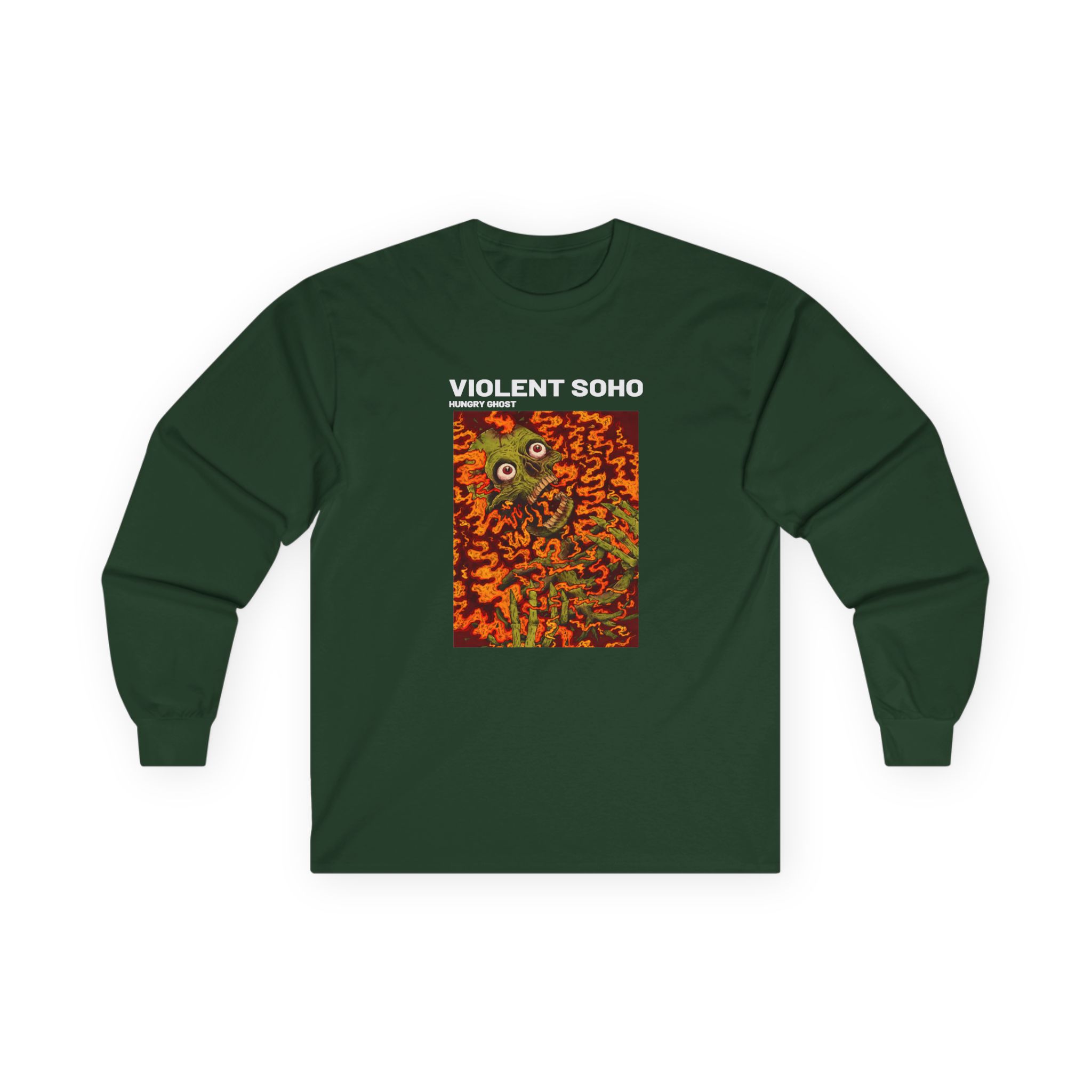 Violent Soho Hungry Ghost Unisex Ultra Cotton Long Sleeve Tee - Image 7