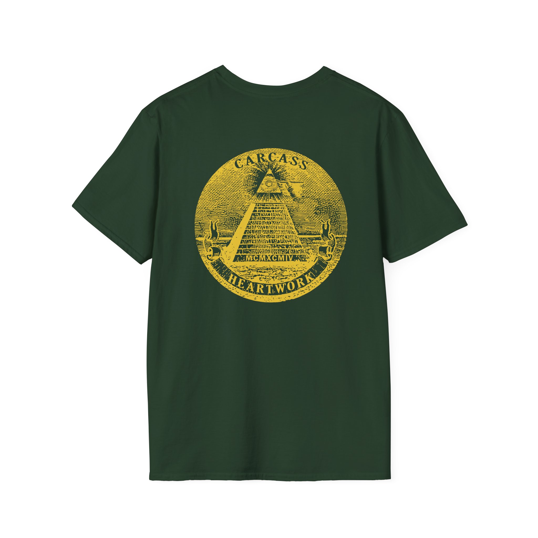 Carcass Heartwork Unisex Softstyle T-Shirt - Image 2