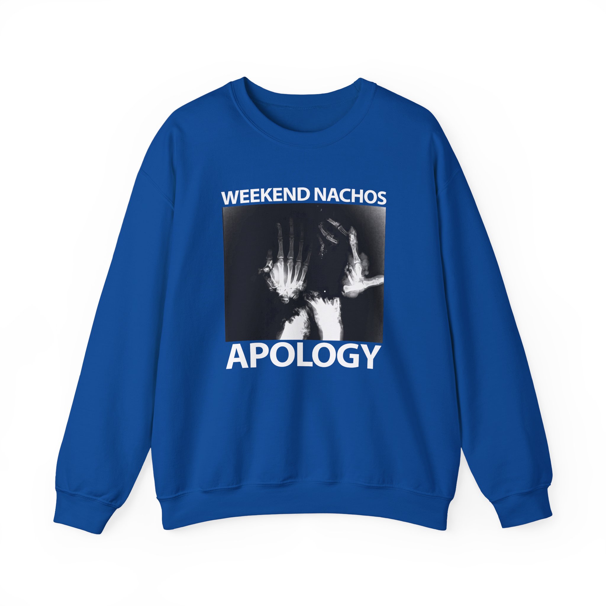 Weekend Nachos Apology Unisex Heavy Blend™ Crewneck Sweatshirt - Image 13
