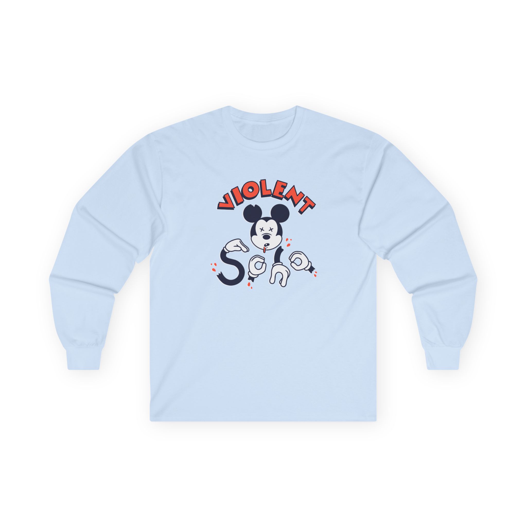Violent Soho Dead Mouse Unisex Ultra Cotton Long Sleeve Tee - Image 17