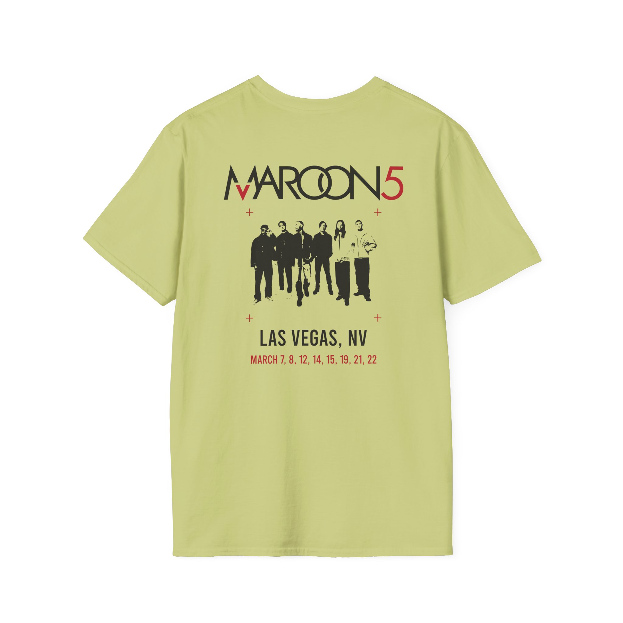Adam Levine M5LV 2025 Flowers Unisex Softstyle T-Shirt - Image 10